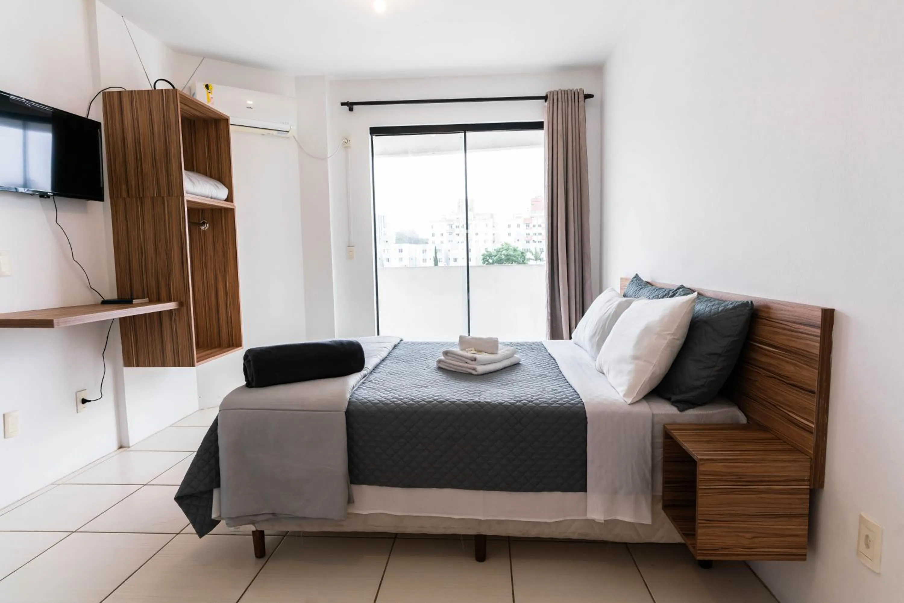 Bed in Praia Comprida Hotel