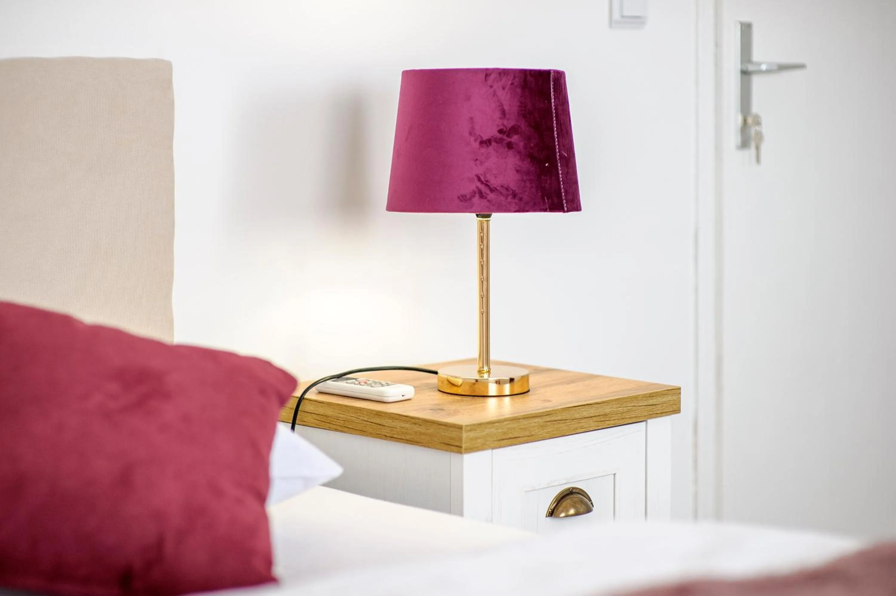 Decorative detail, Bed in Hostel Globo