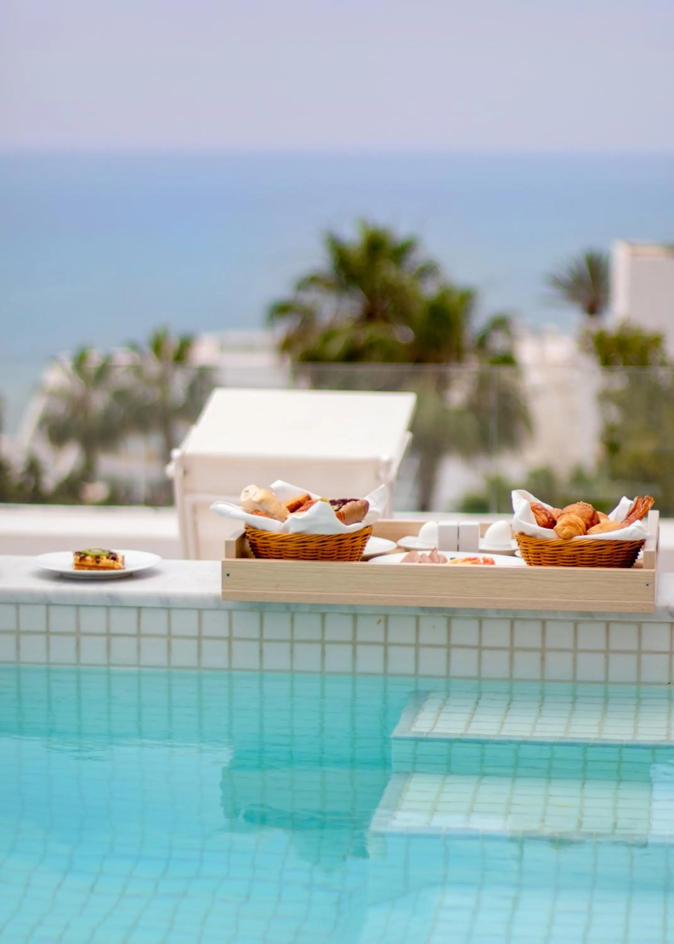 Pool view in Royal Azur Thalassa