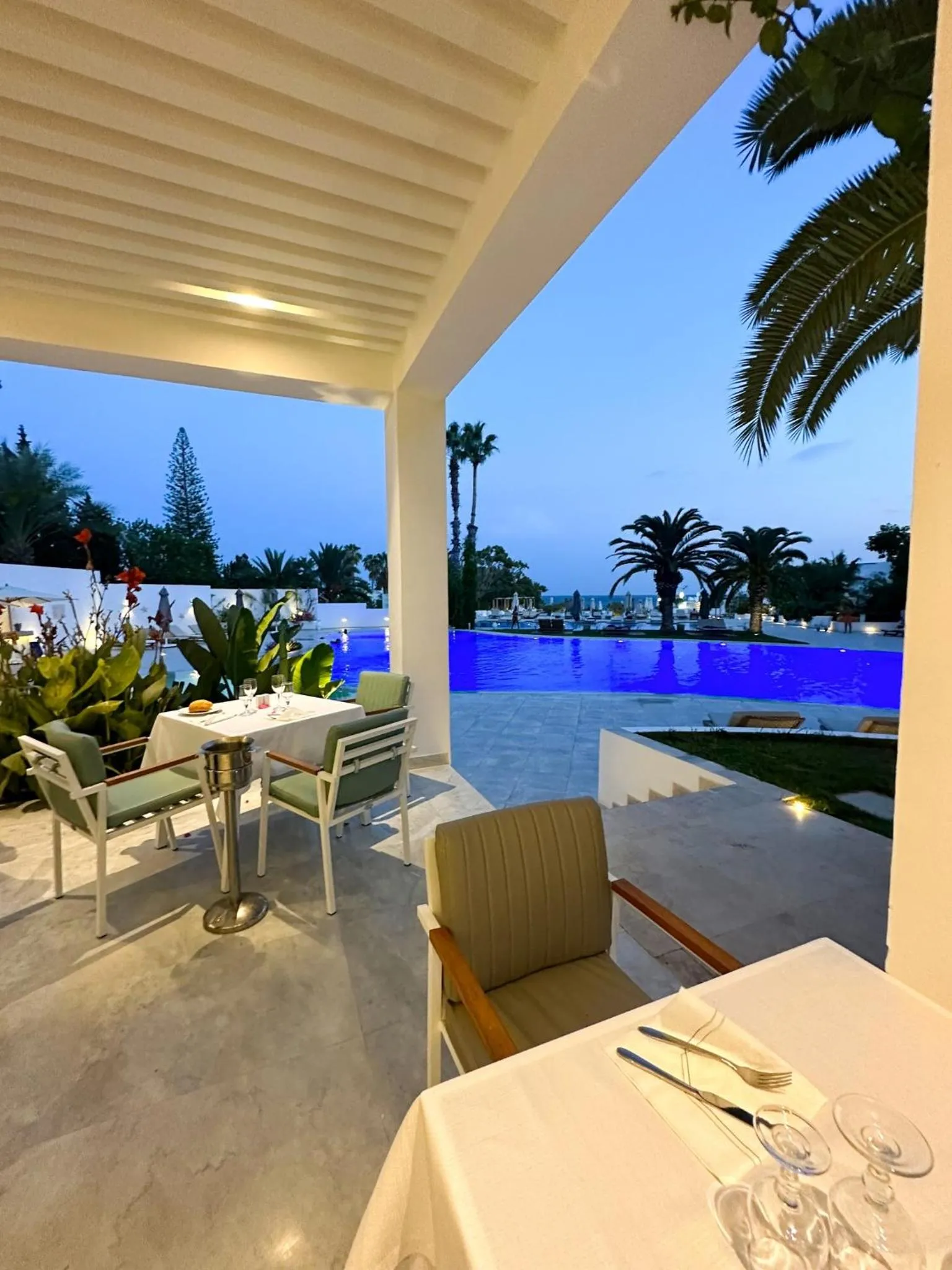 Patio in Royal Azur Thalassa