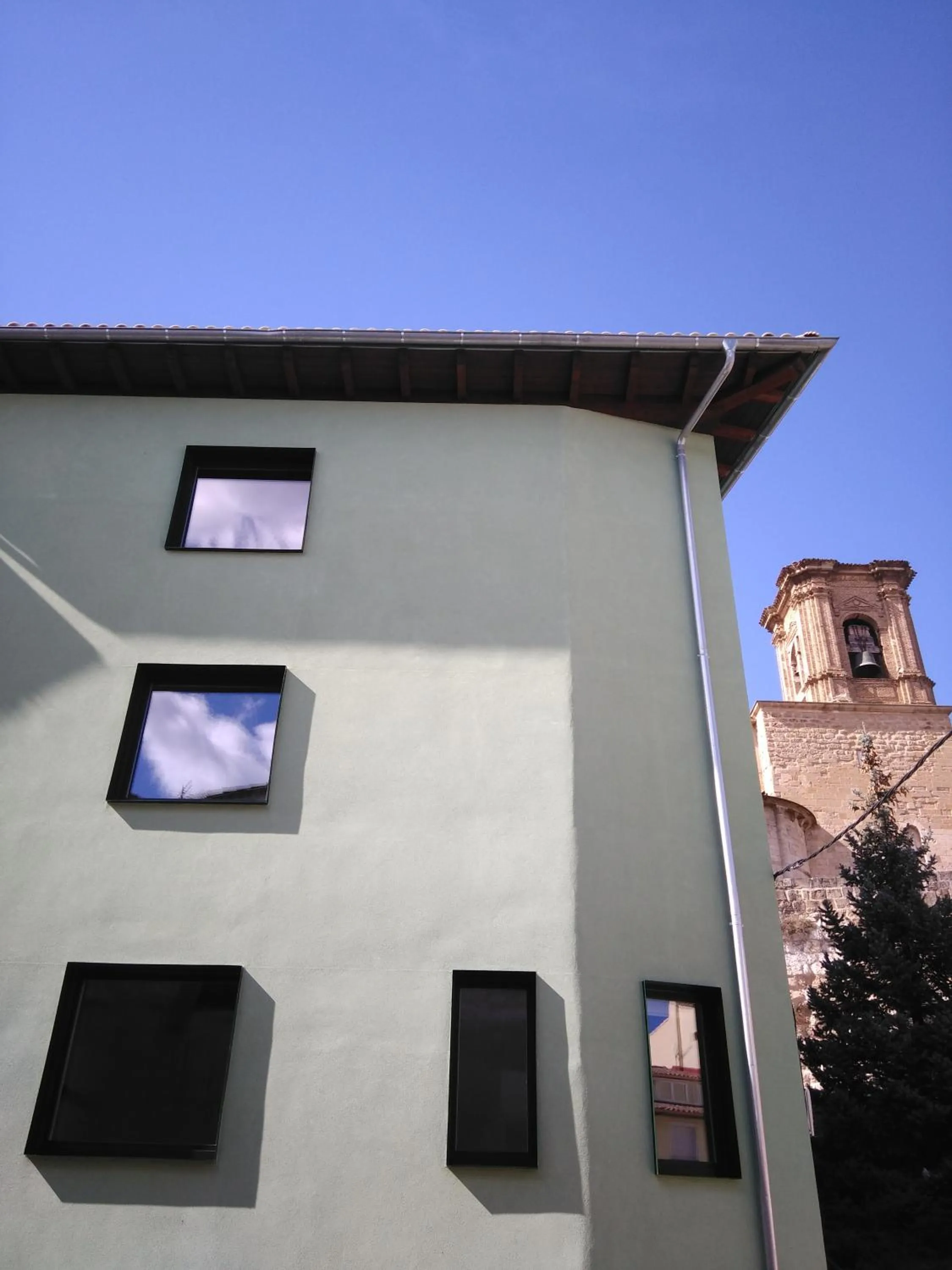 Facade/entrance in Agora Hostel