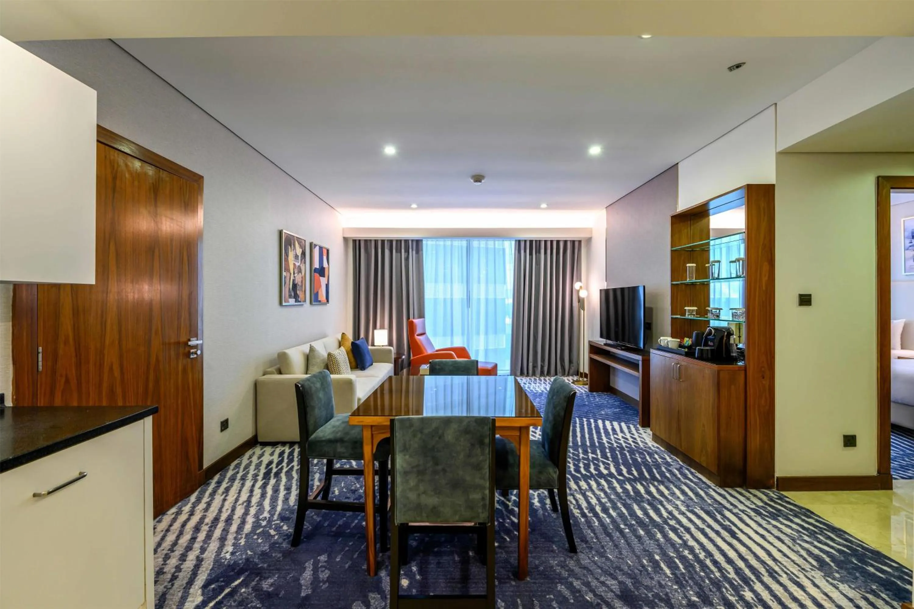 Living room in DoubleTree by Hilton Jeddah - Alandalus Mall