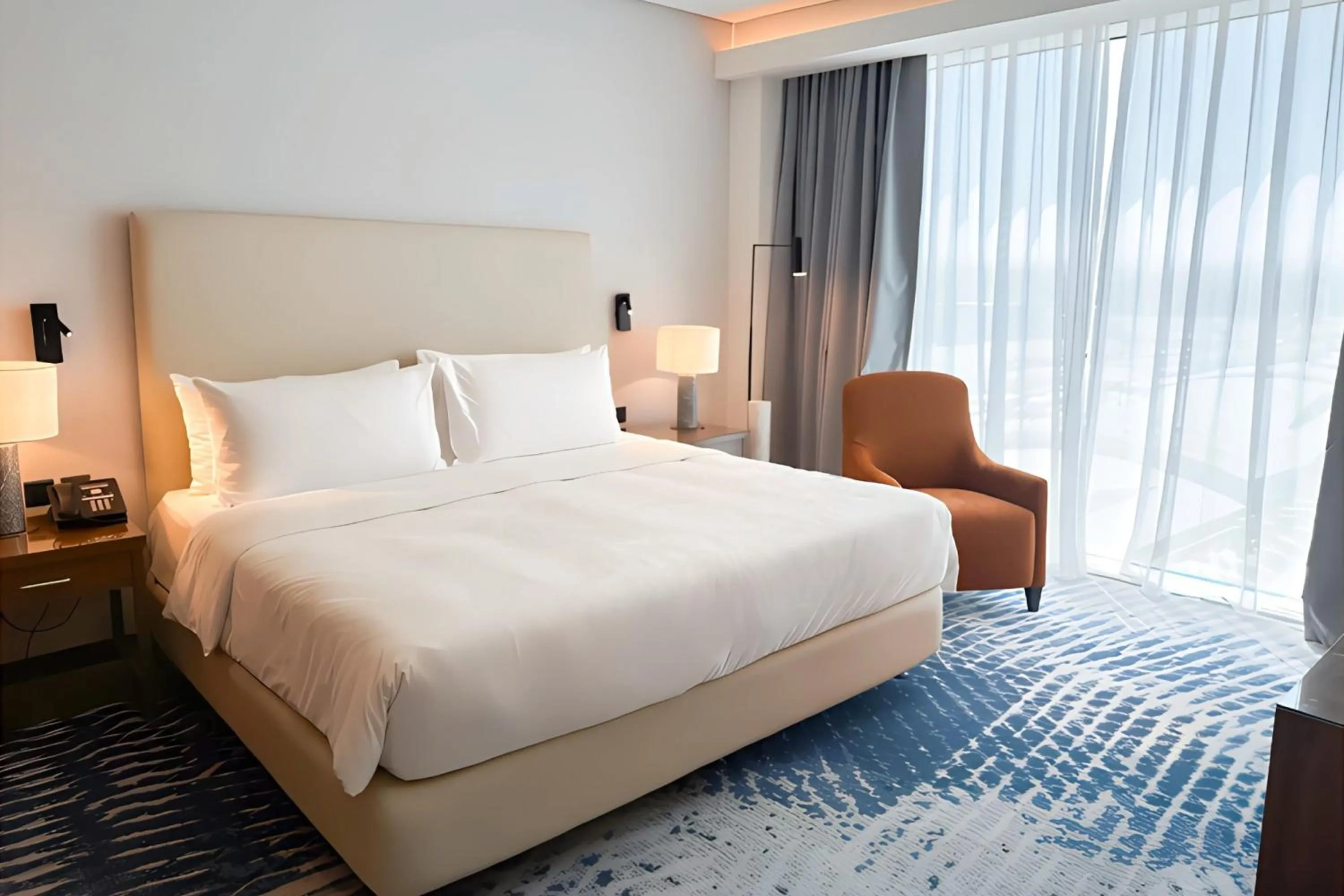 Bed in Al Andalus Mall Hotel Jeddah