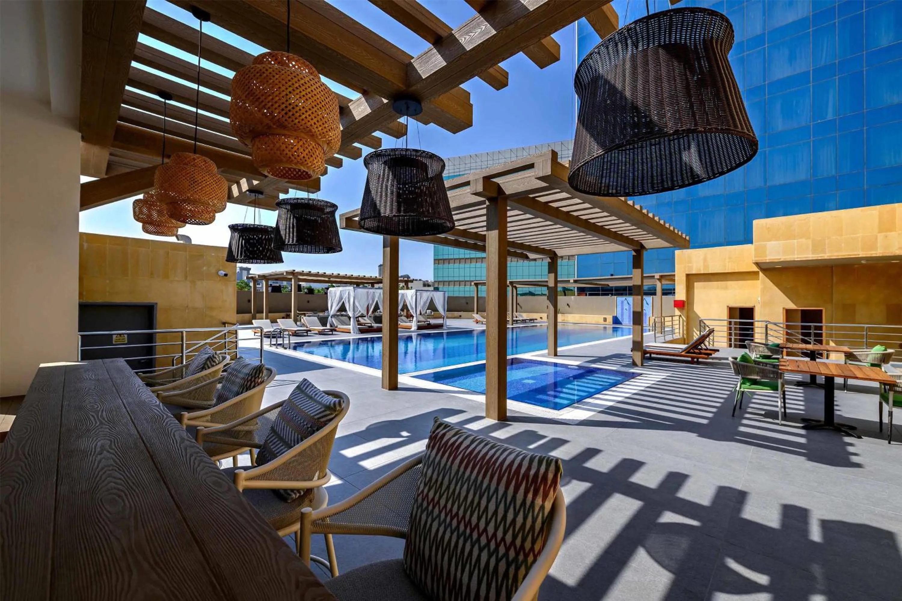 Pool view in Al Andalus Mall Hotel Jeddah