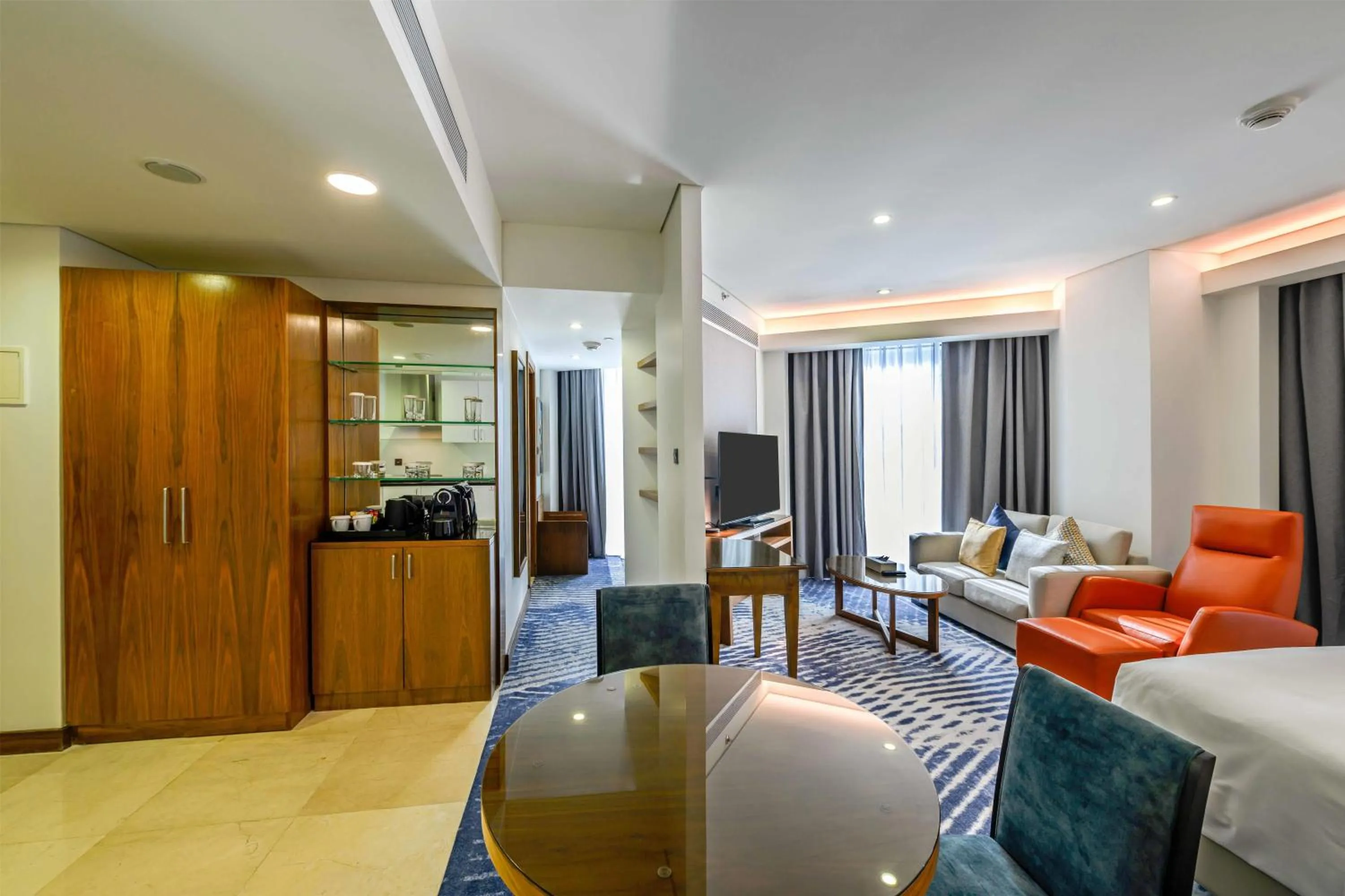 Living room in DoubleTree by Hilton Jeddah - Alandalus Mall