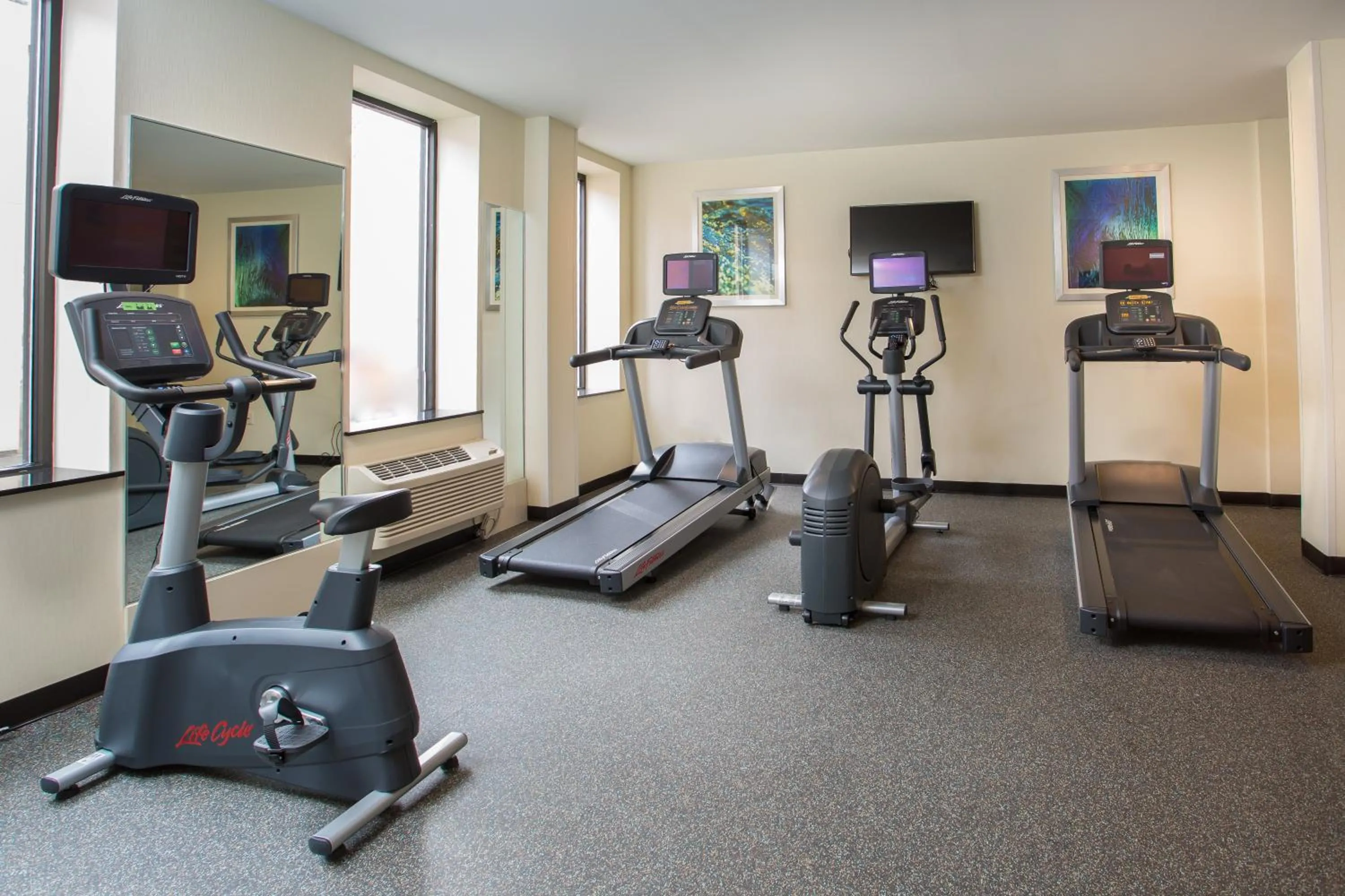 Fitness centre/facilities in Holiday Inn Express - Springfield Downtown by IHG