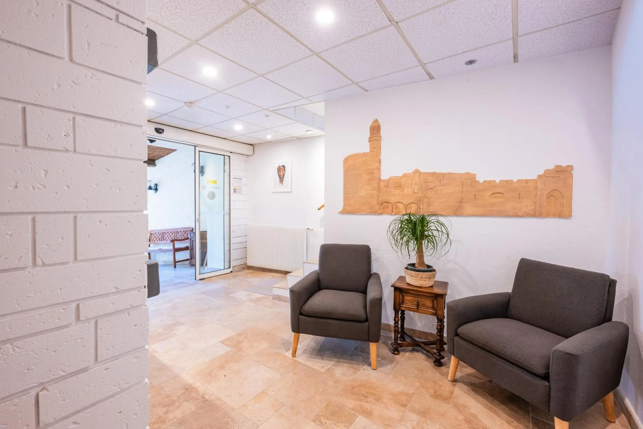Lobby or reception in Hôtel La Maison des Croisades - Au pied des Remparts