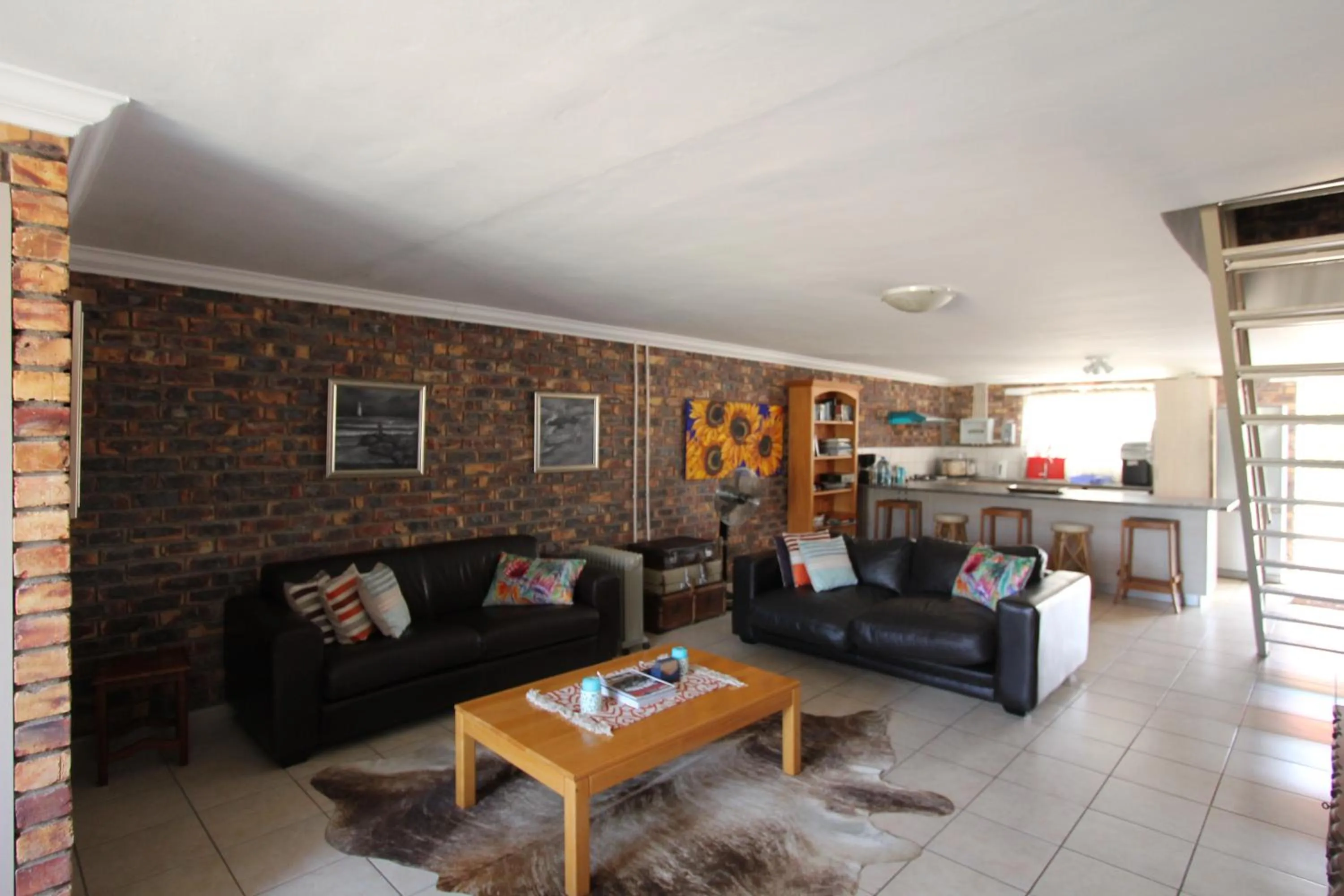 Living room in Clanwilliam Accommodation