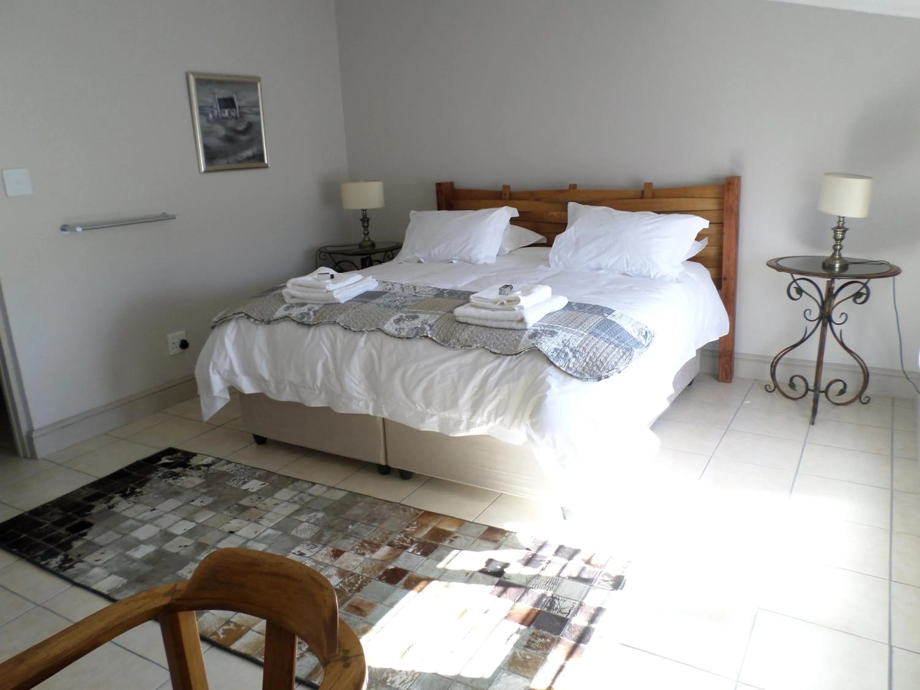 Bed in Clanwilliam Accommodation