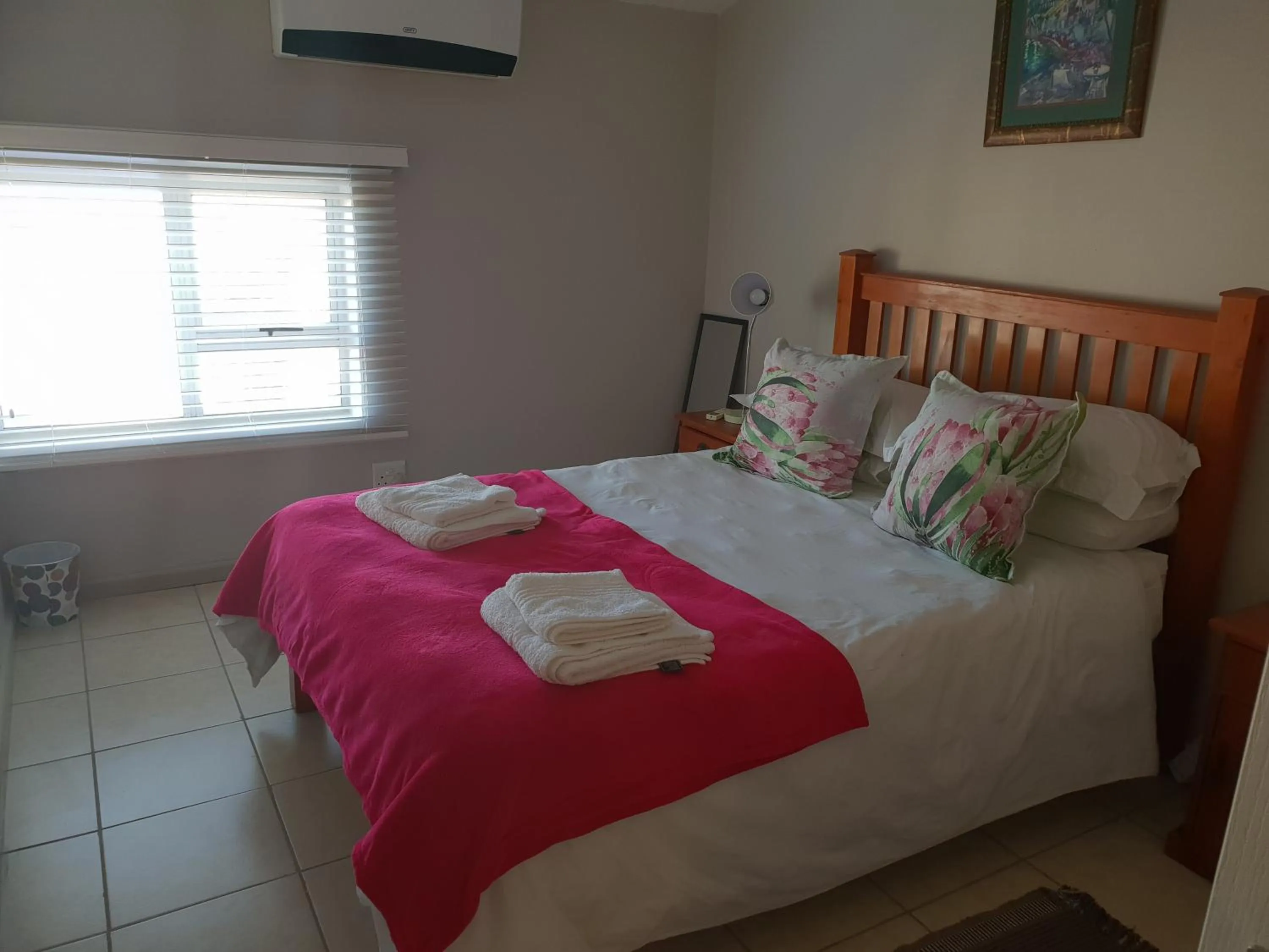 Bed in Clanwilliam Accommodation