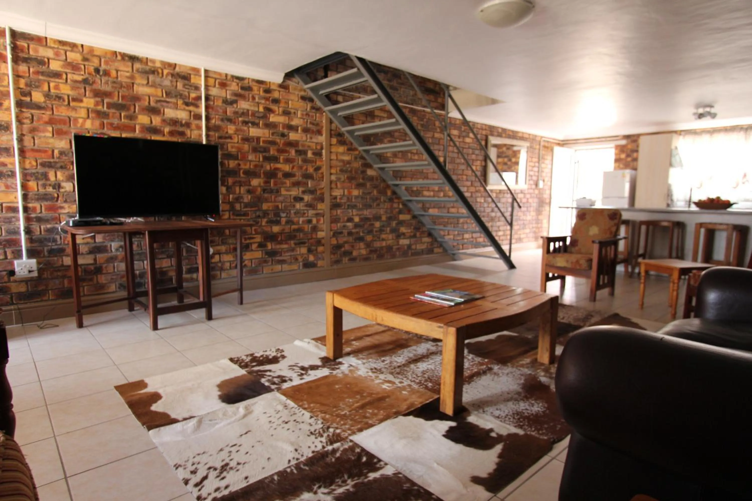 Living room in Clanwilliam Accommodation