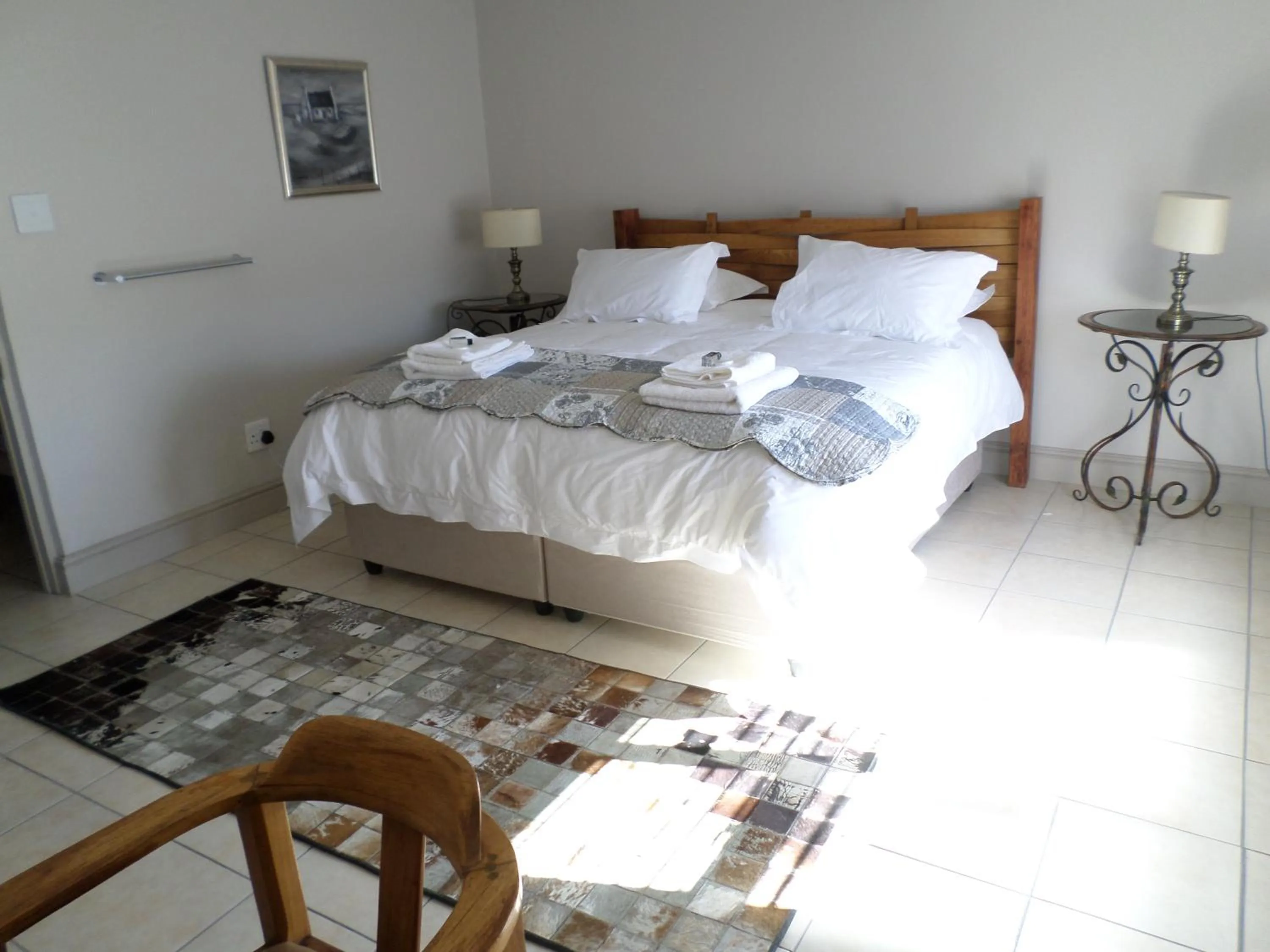 Bed in Clanwilliam Accommodation