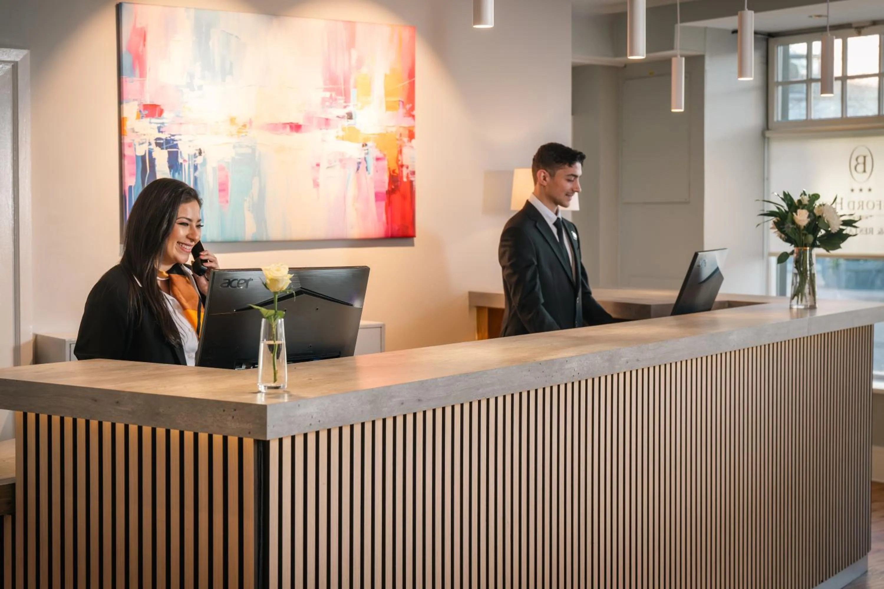 Lobby or reception in Beresford Hotel