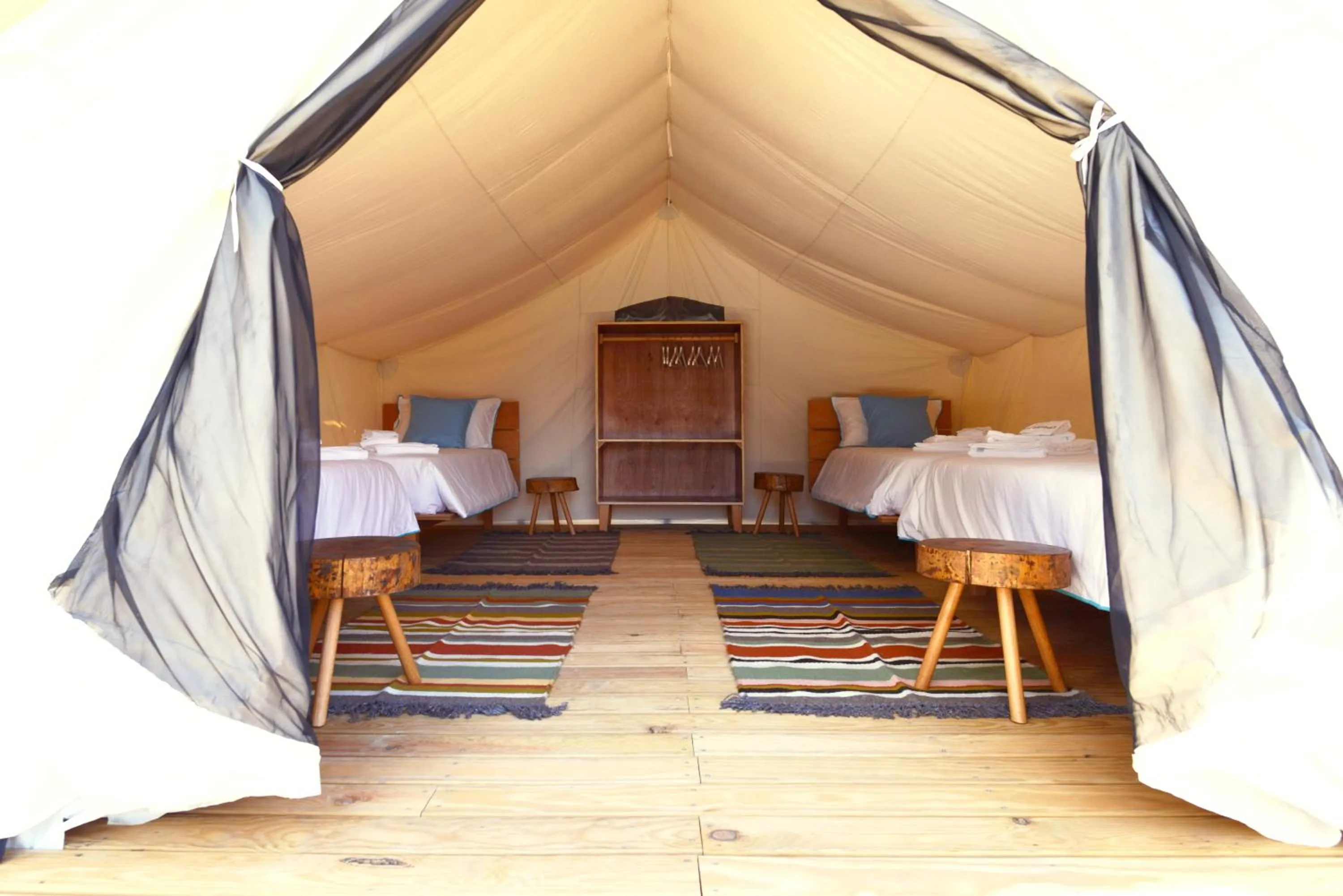 Bed in Bukubaki Eco Surf