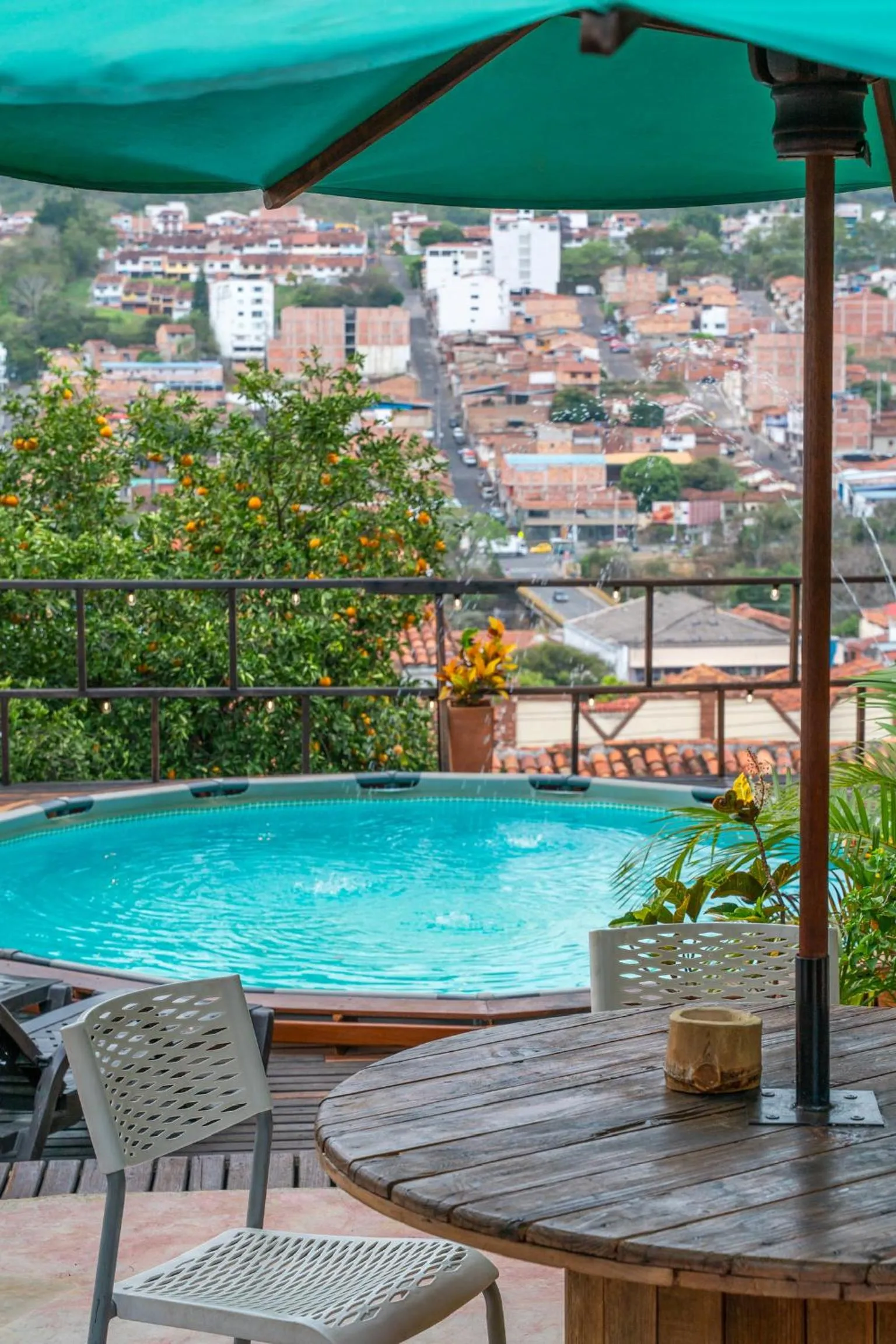 City view in Traveler Hostel