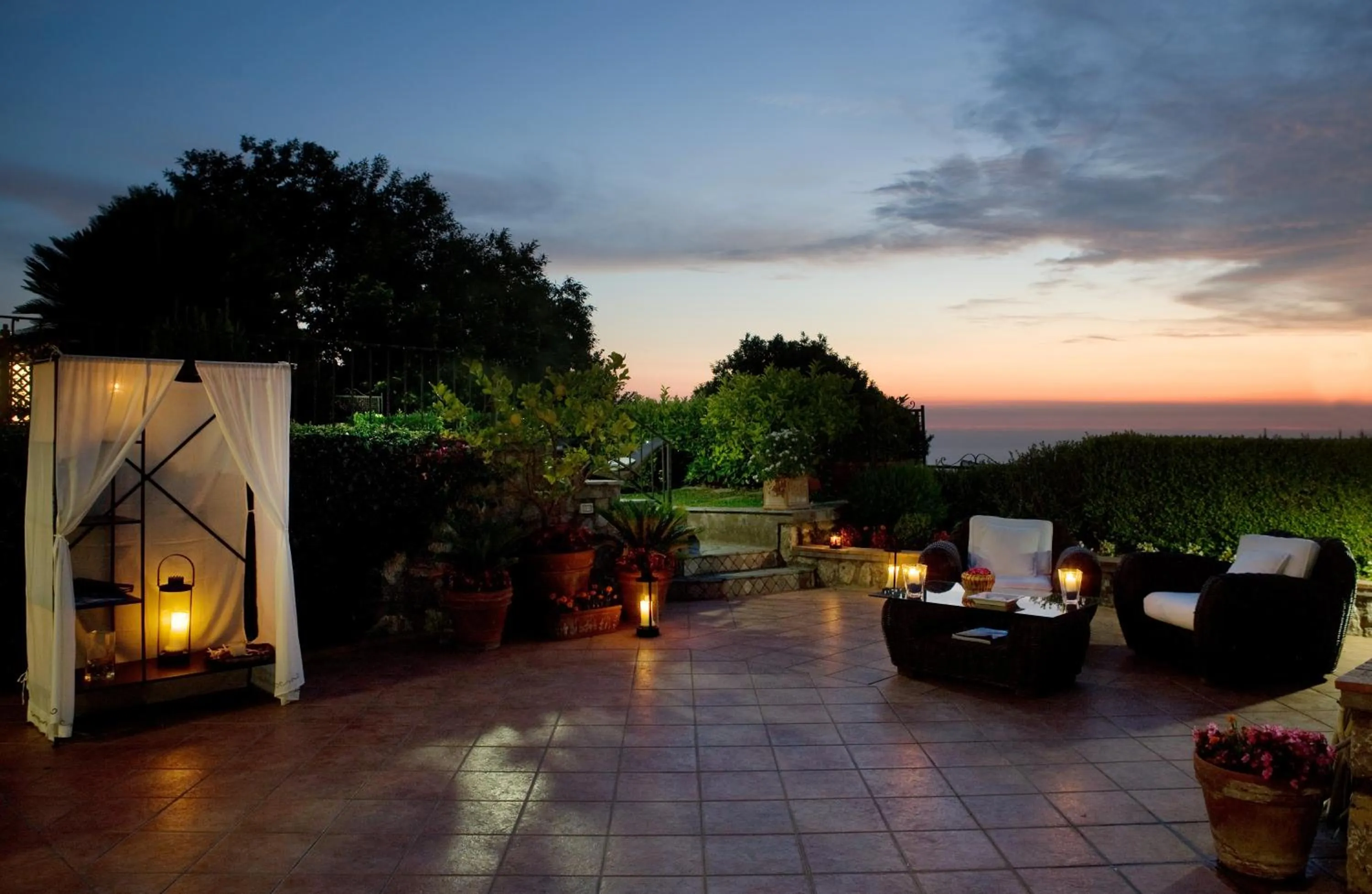 Balcony/Terrace in B&B Il Tramonto