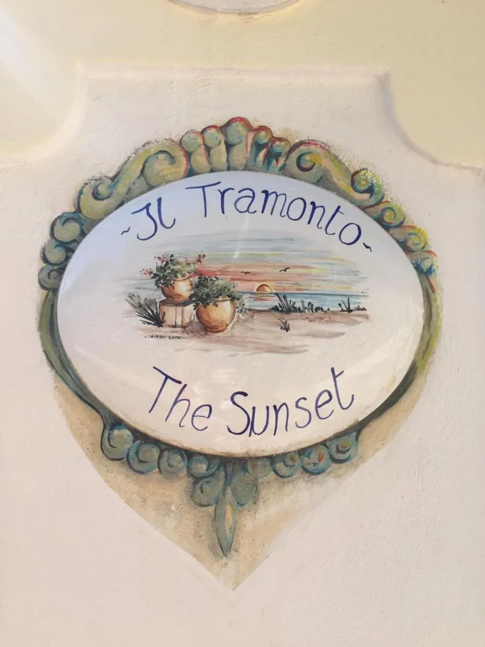 Property logo or sign in B&B Il Tramonto
