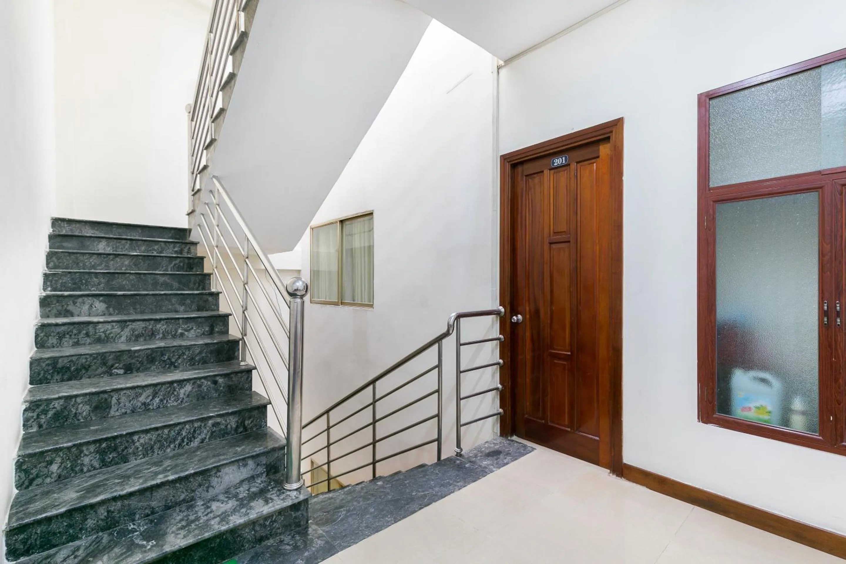 Balcony/Terrace in Aqua Kim Long Hotel