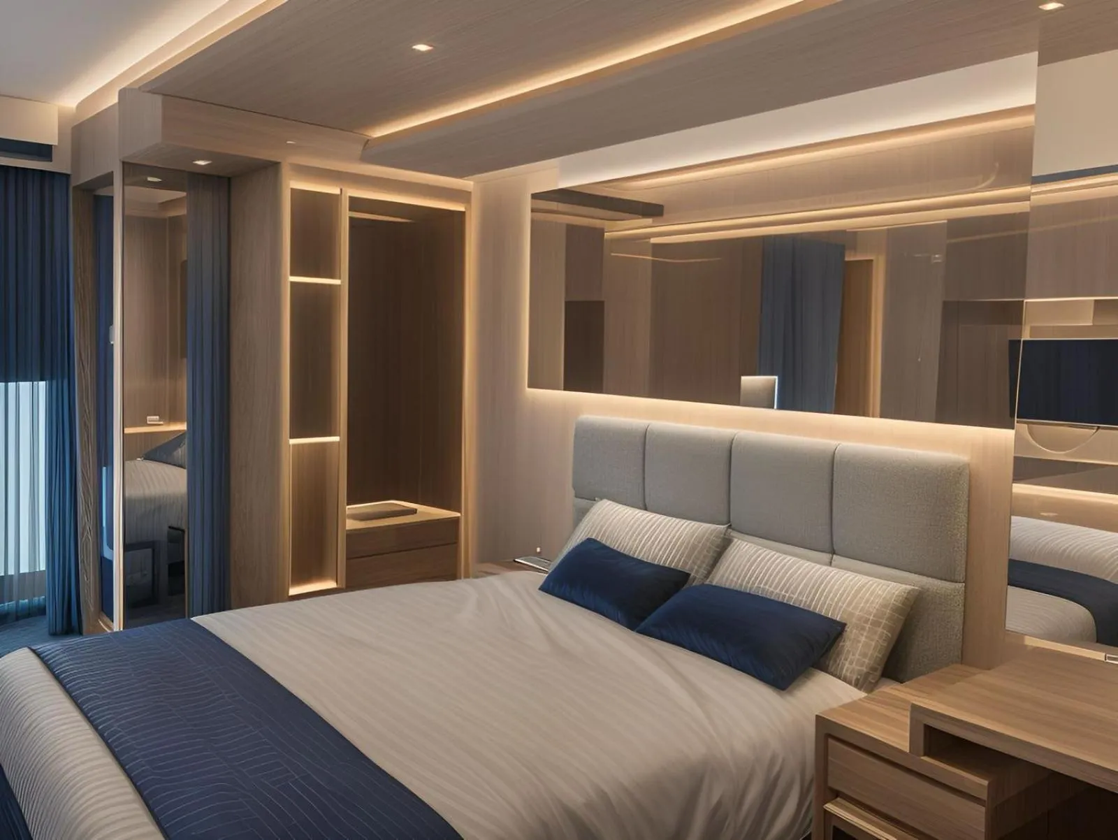 Bed in Grandboutique-Inn