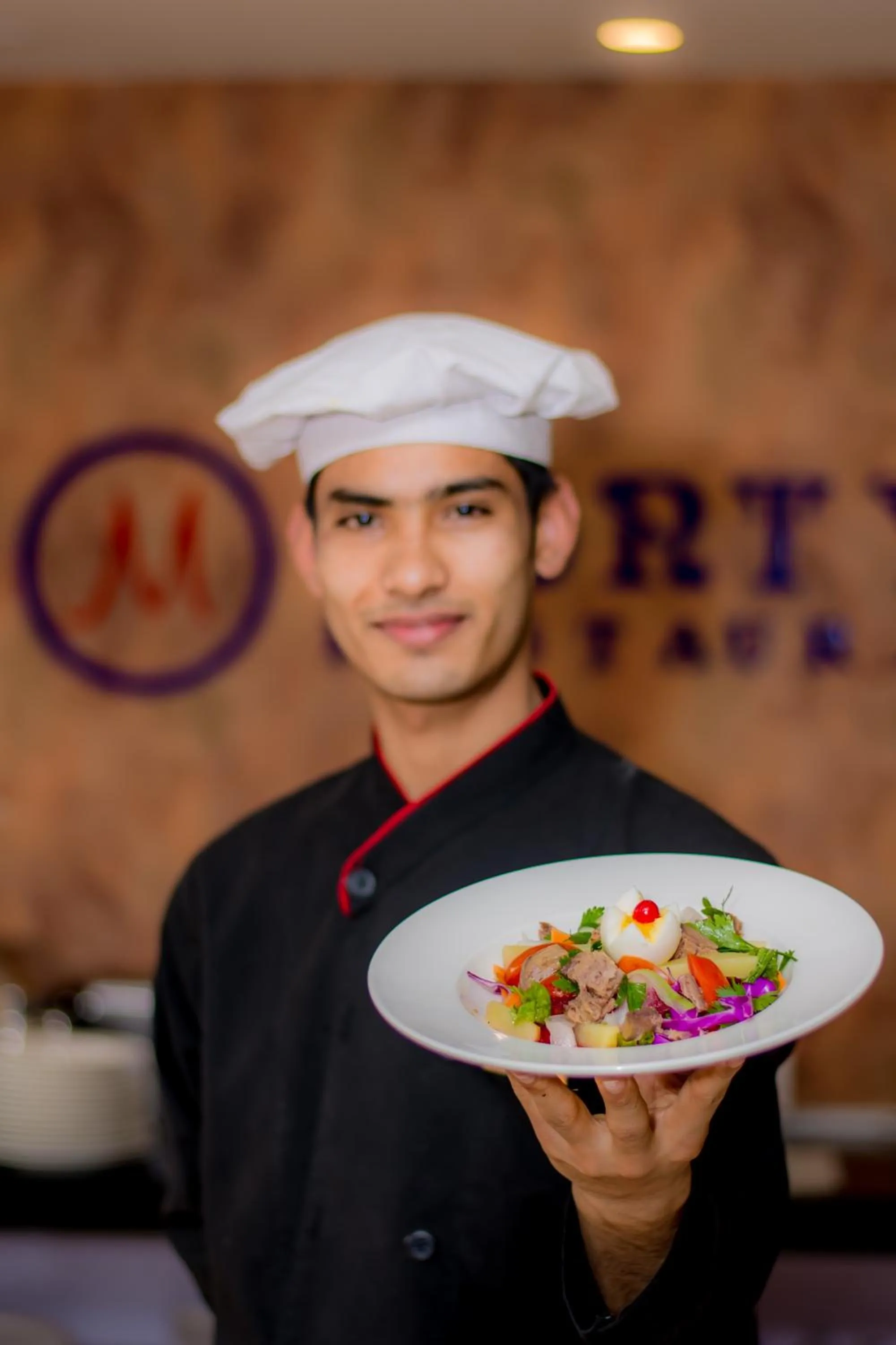 Staff in M Hotel Thamel-Kathmandu