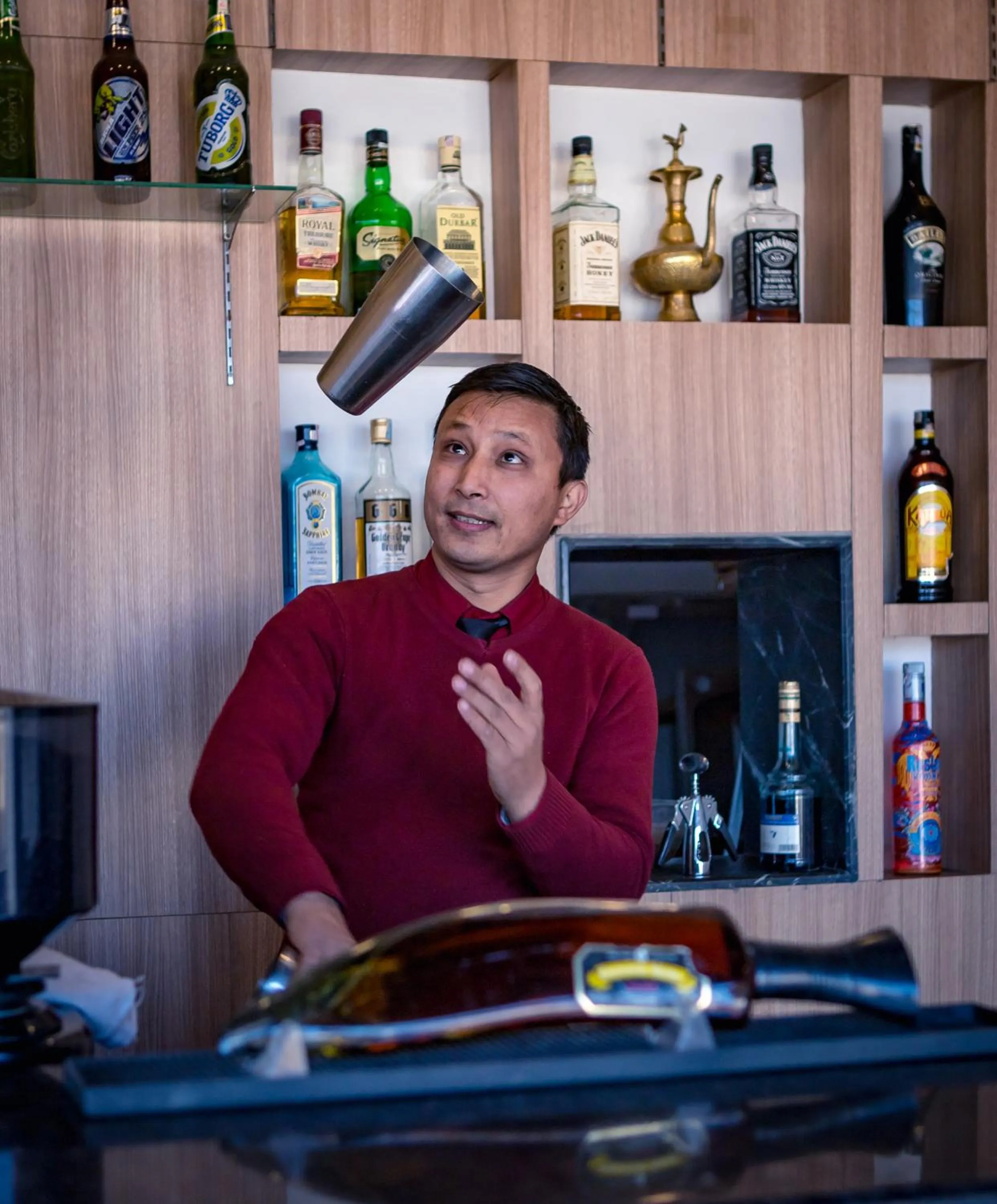 Staff in M Hotel Thamel-Kathmandu