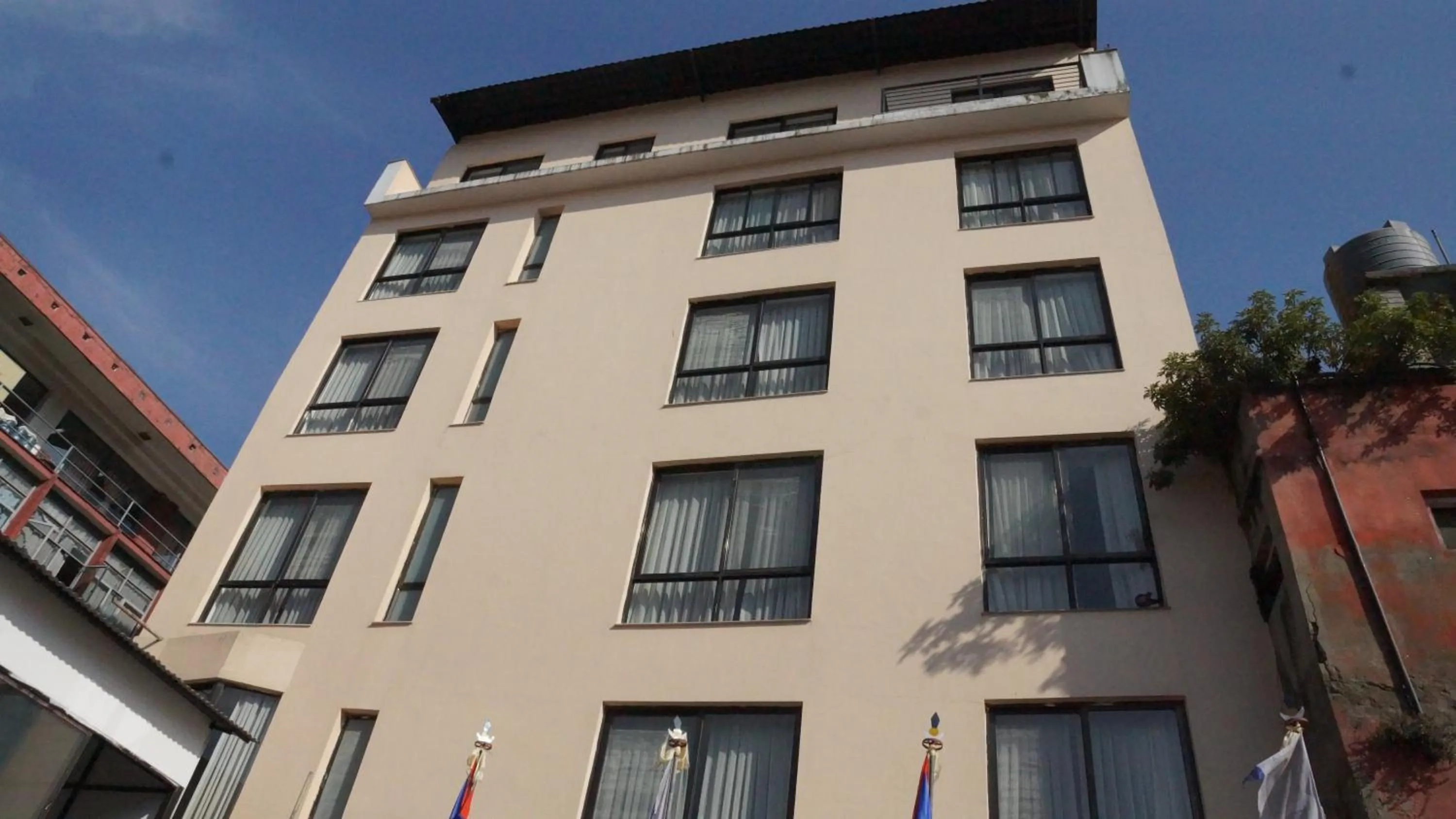 Facade/entrance in M Hotel Thamel-Kathmandu