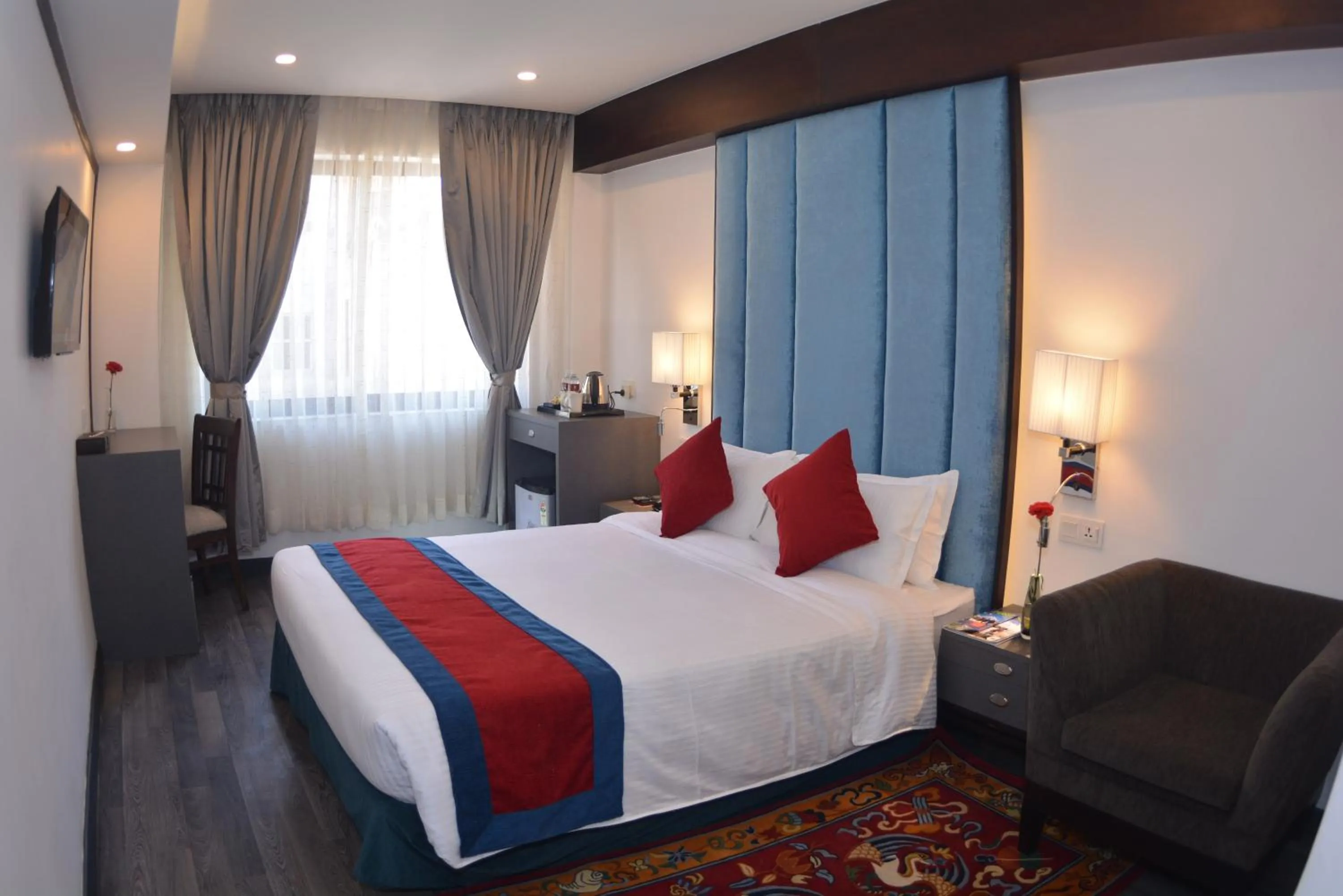 Photo of the whole room, Bed in M Hotel Thamel-Kathmandu