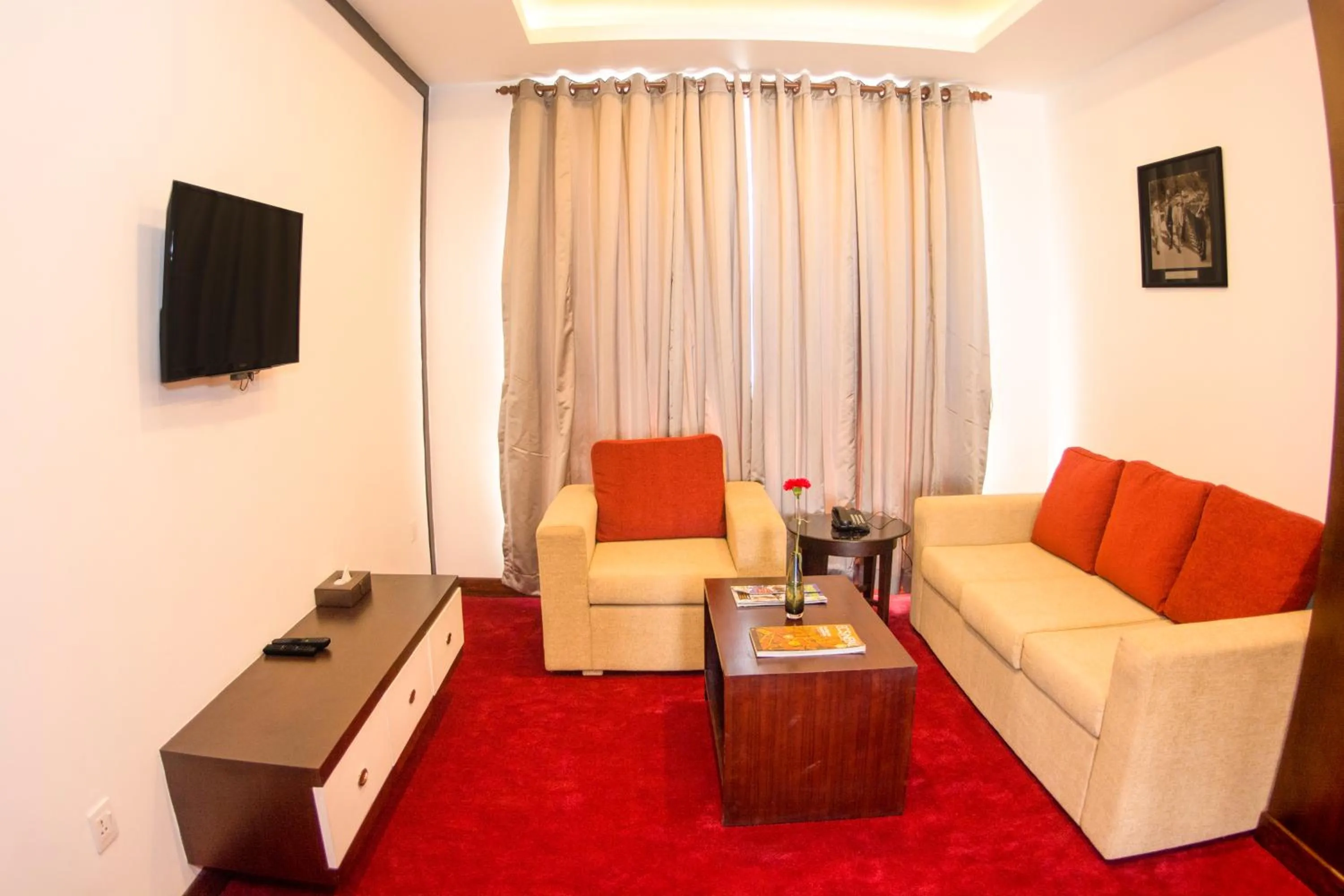 TV and multimedia in M Hotel Thamel-Kathmandu