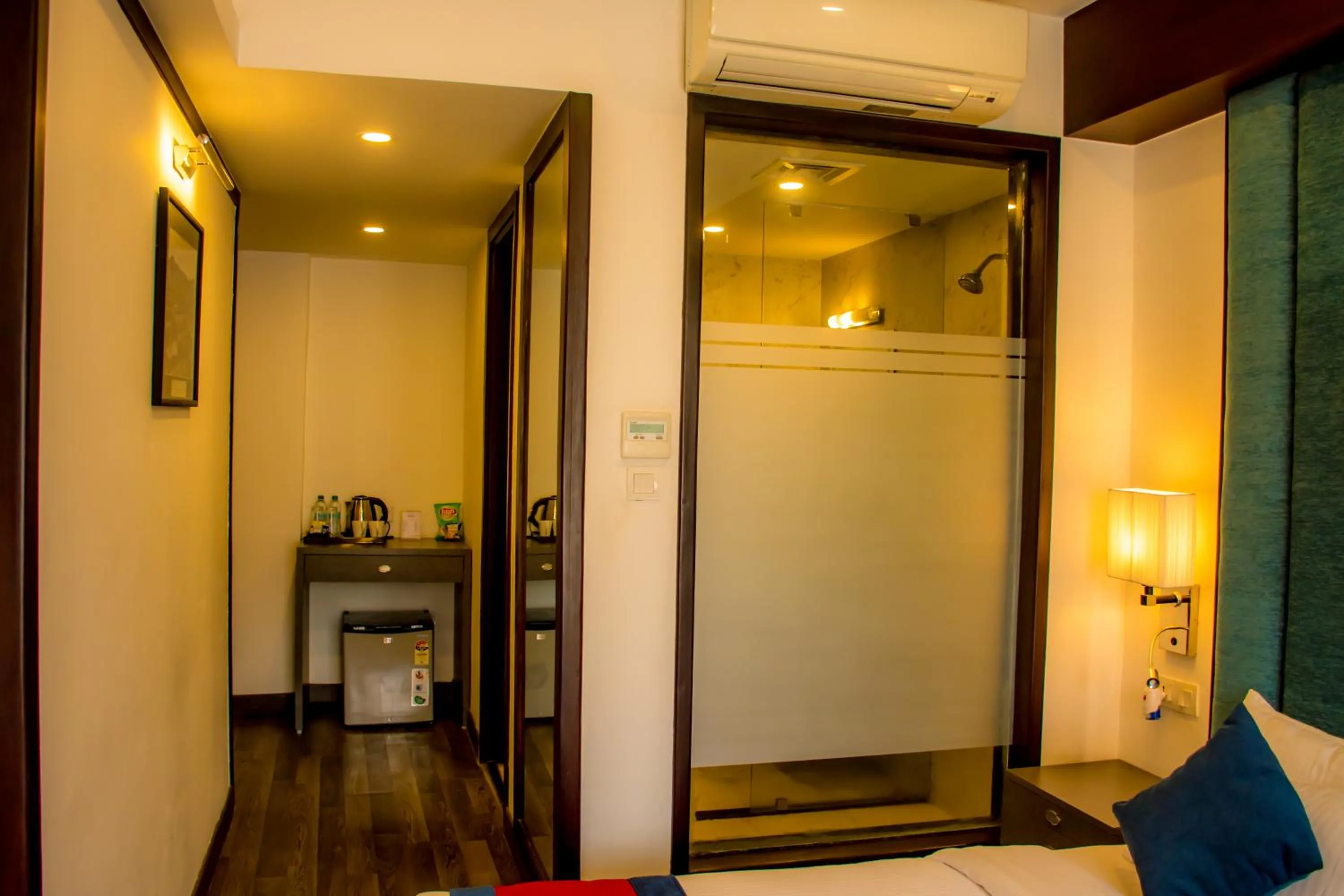 Toilet in M Hotel Thamel-Kathmandu