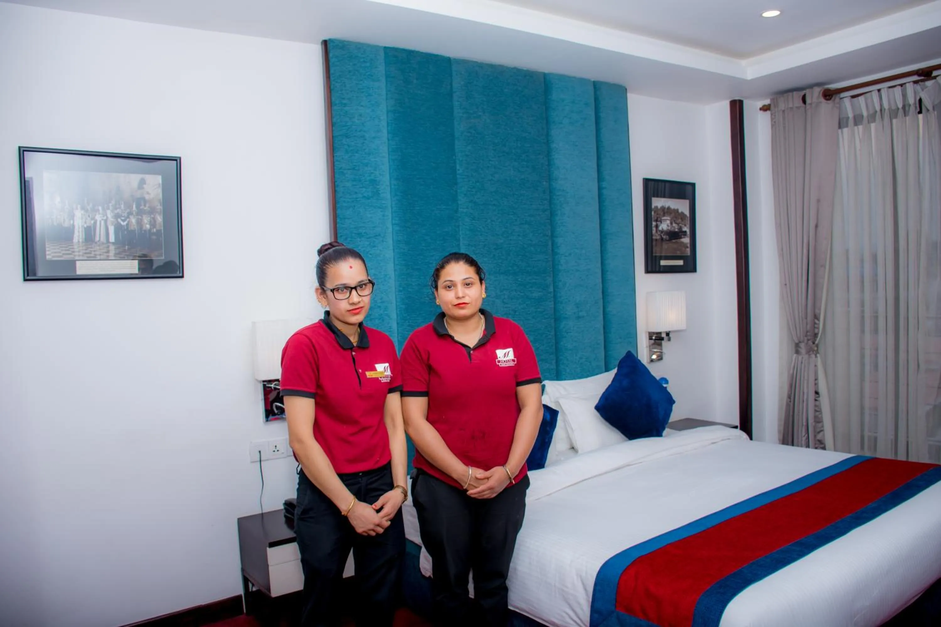 Photo of the whole room, Bed in M Hotel Thamel-Kathmandu