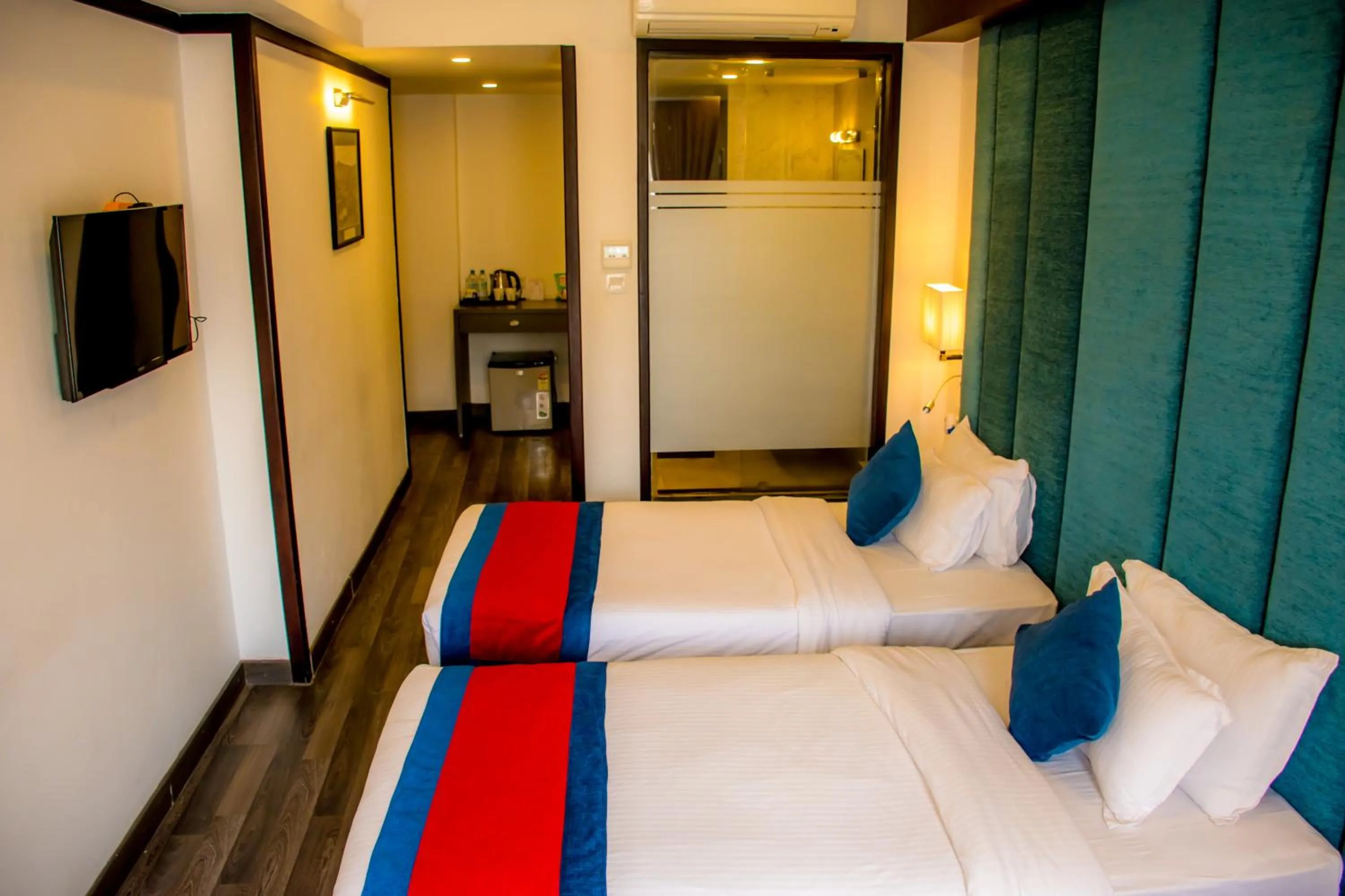 Photo of the whole room, Bed in M Hotel Thamel-Kathmandu