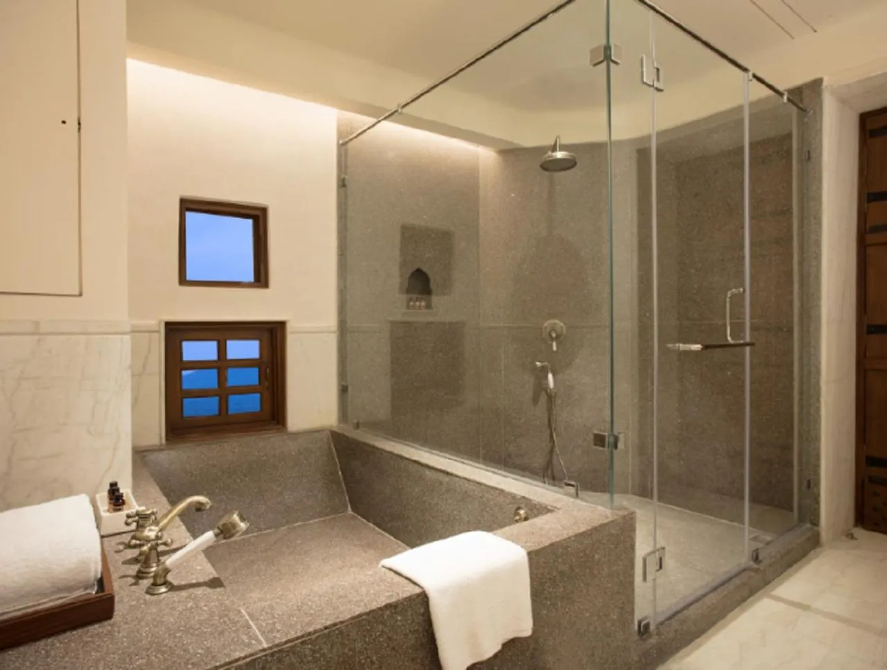 Bathroom in Alila Fort Bishangarh Jaipur - A Hyatt Brand