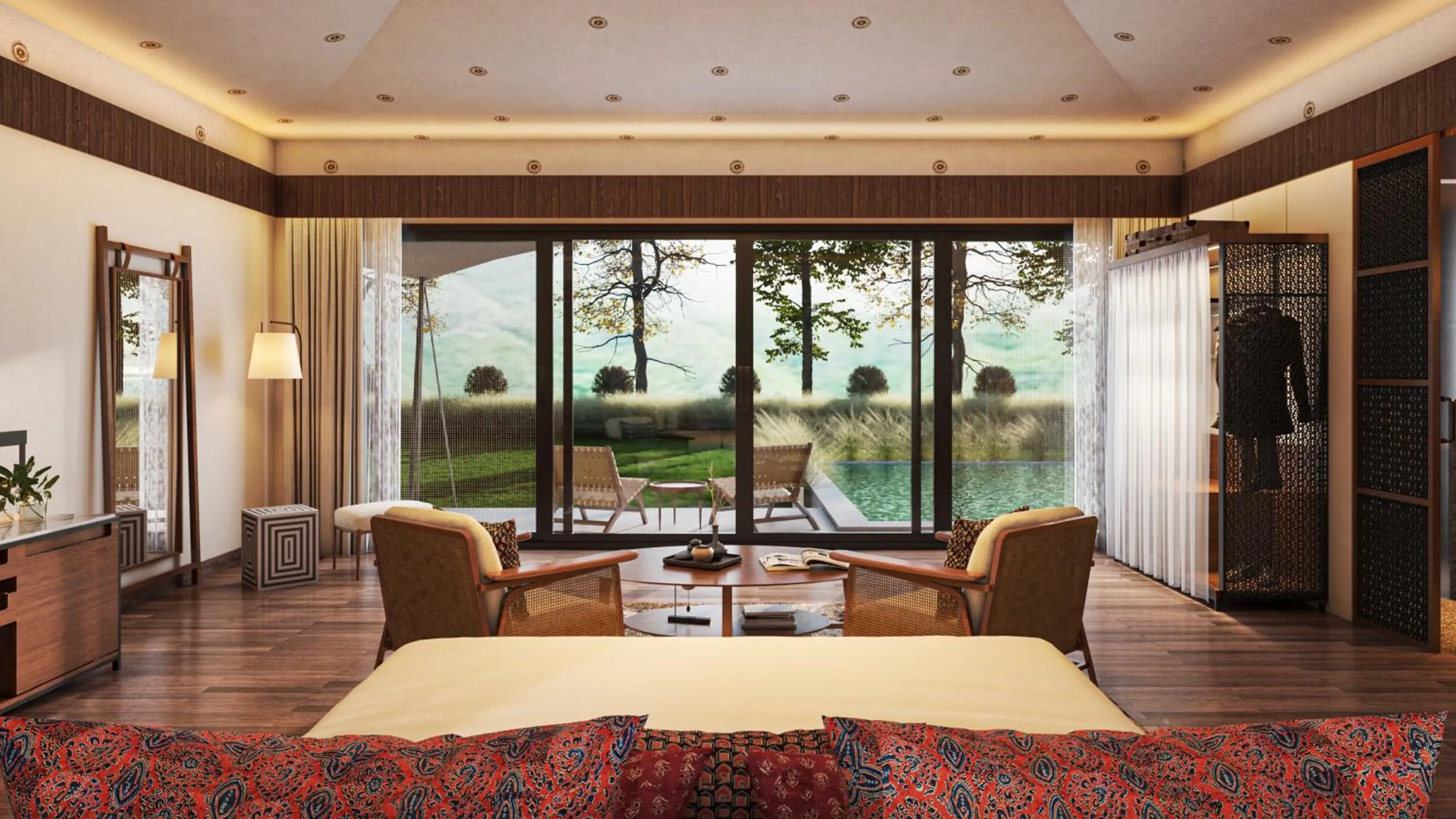 Garden in Alila Fort Bishangarh Jaipur - A Hyatt Brand