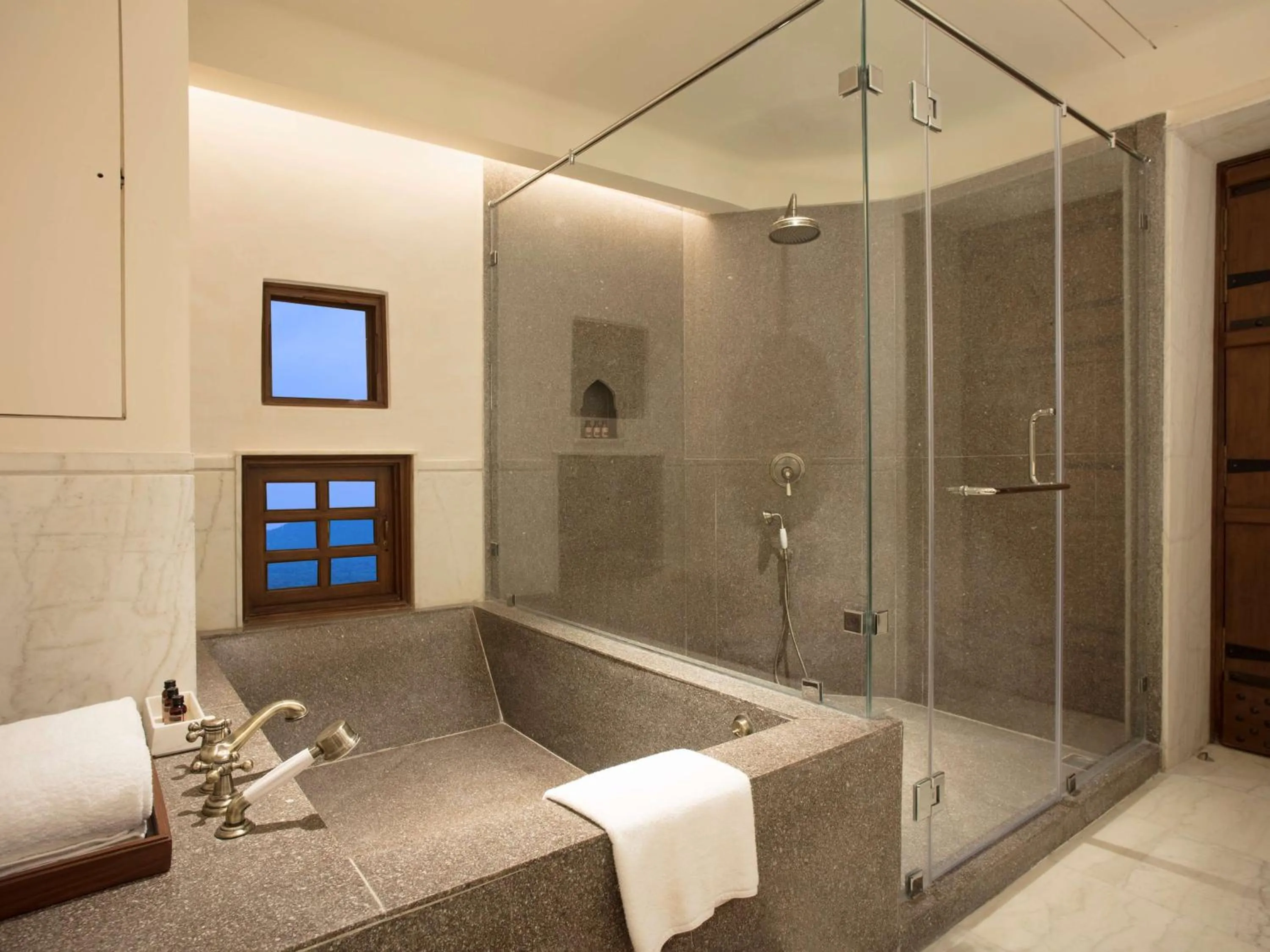 Bathroom in Alila Fort Bishangarh Jaipur - A Hyatt Brand