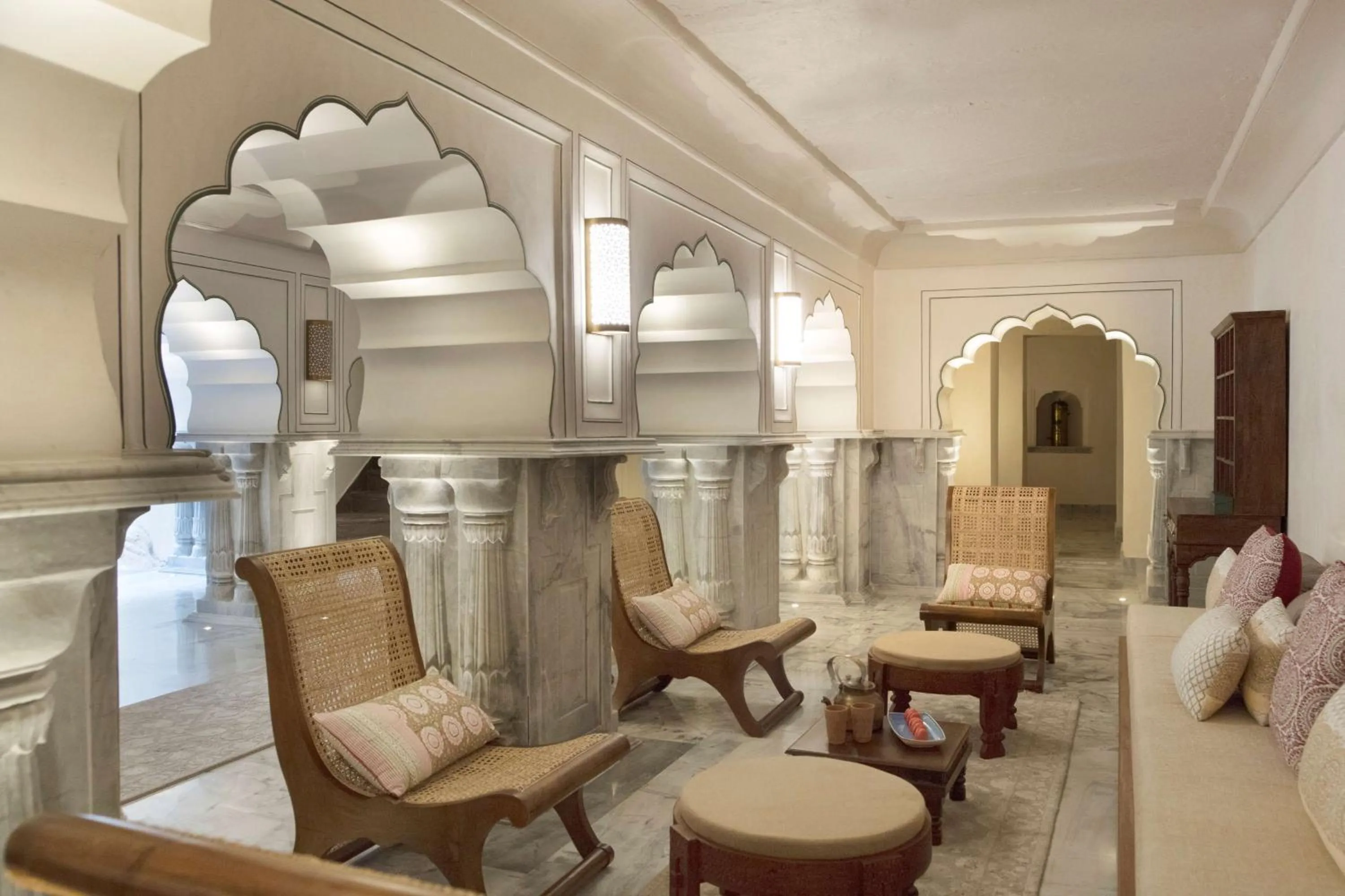 Lounge or bar in Alila Fort Bishangarh Jaipur - A Hyatt Brand