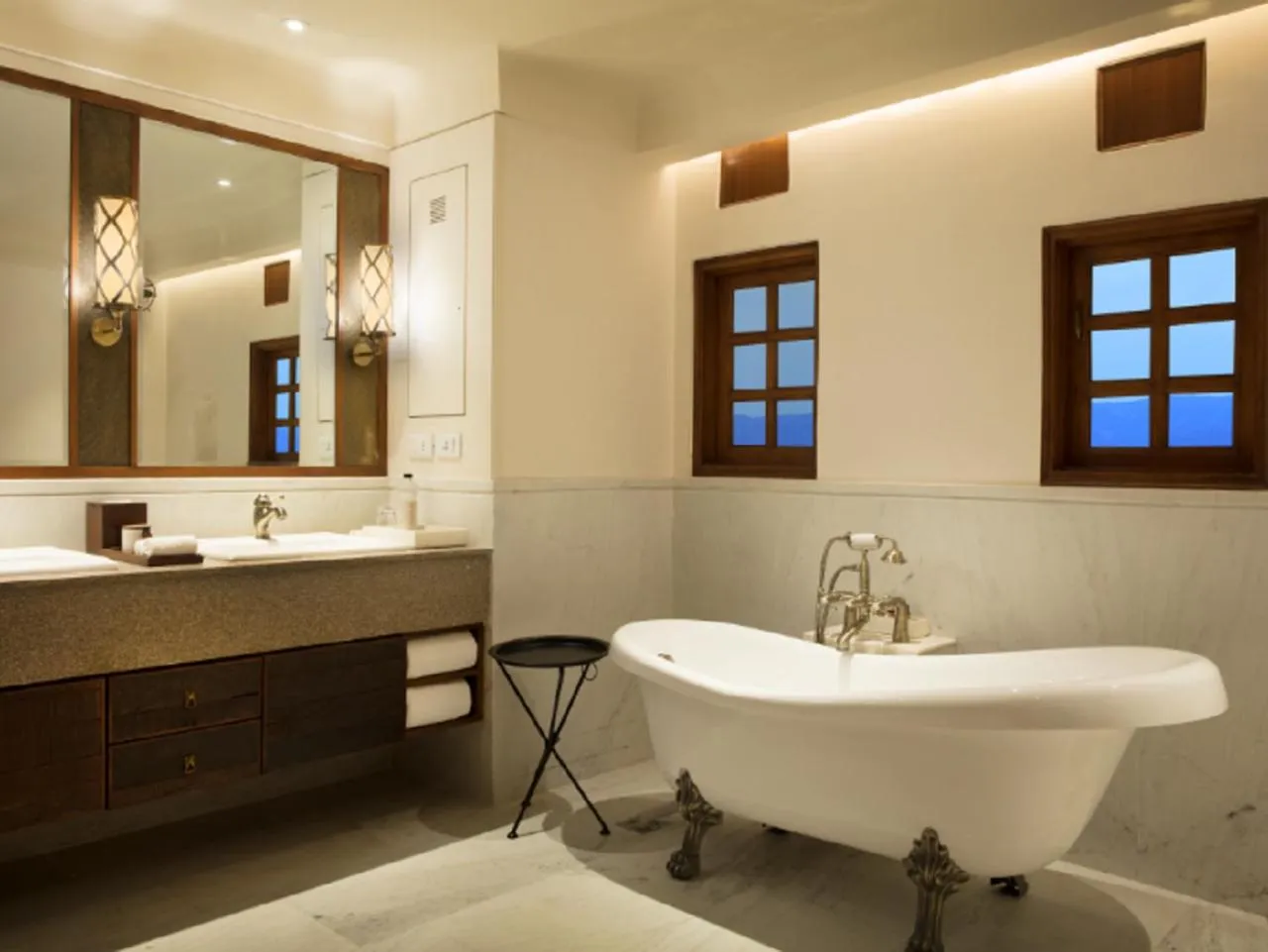 Bathroom in Alila Fort Bishangarh Jaipur - A Hyatt Brand