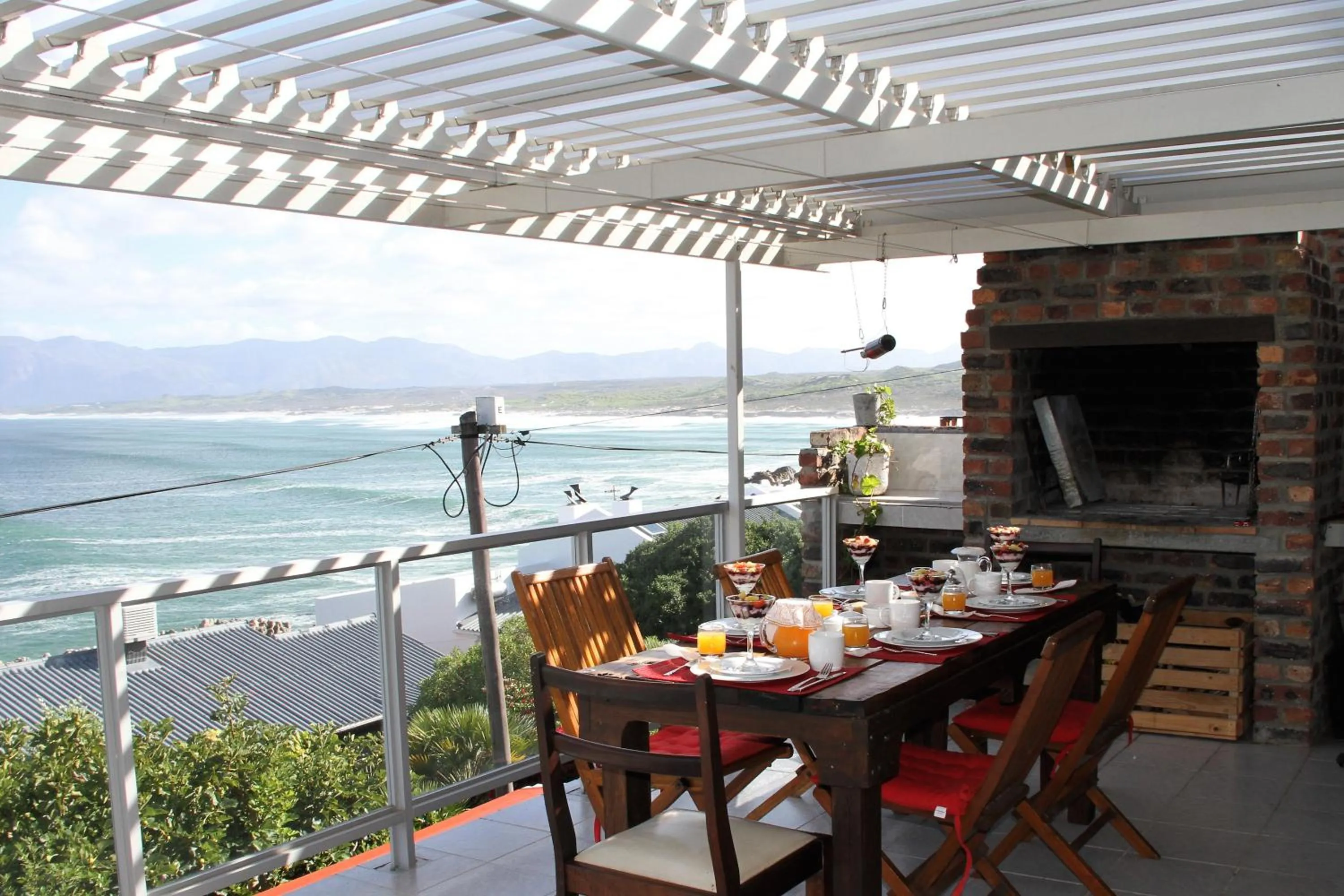 Patio in Amazing Grace B&B