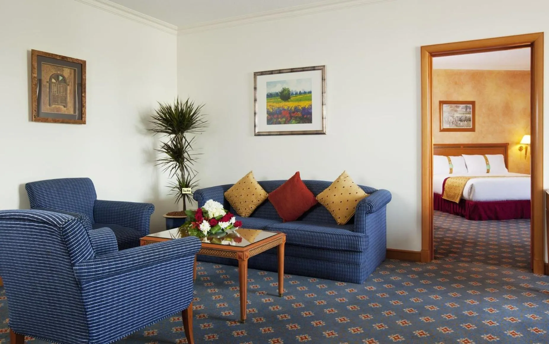 Seating area, Bed in Holiday Inn Al Khobar by IHG