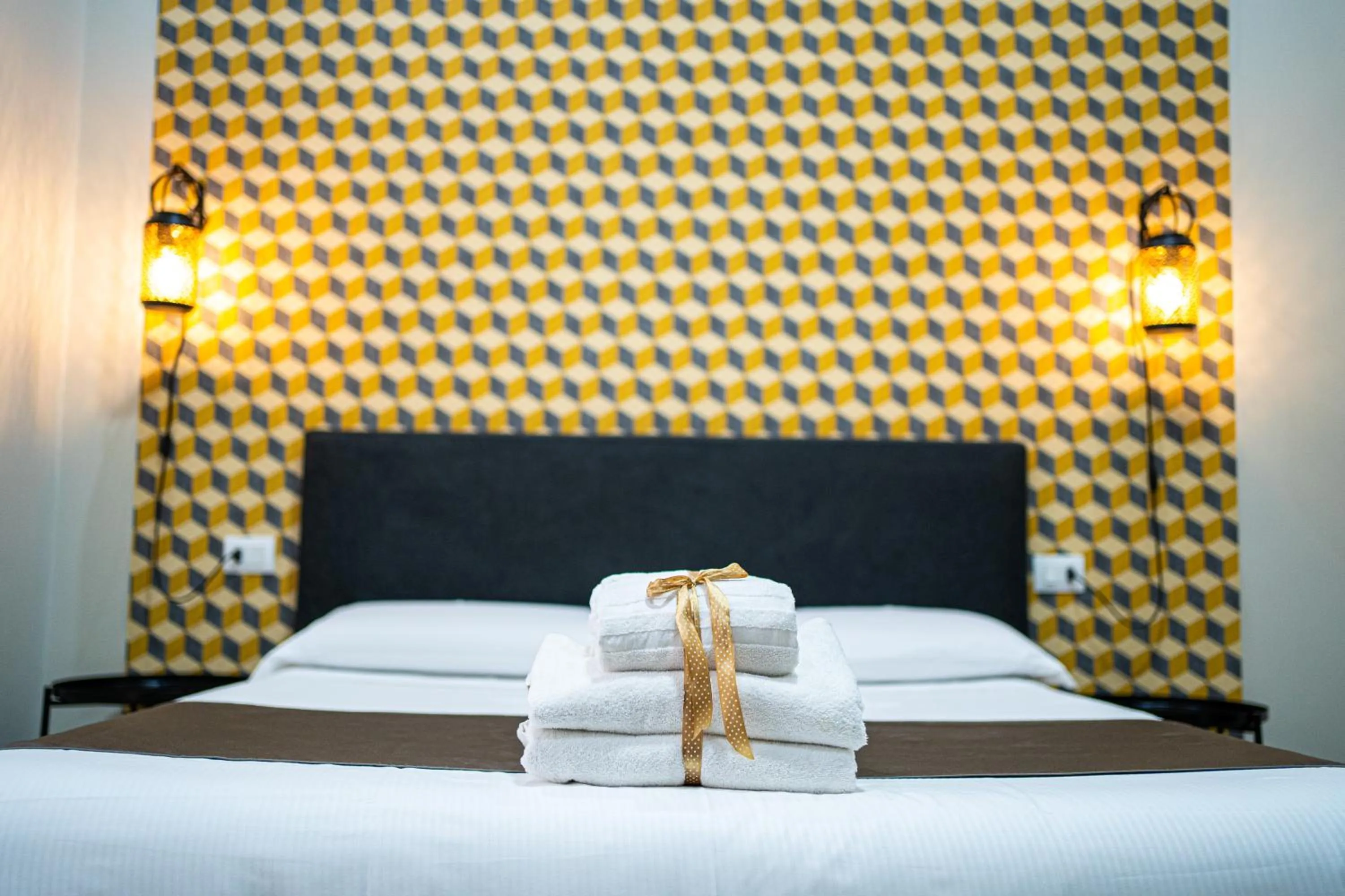 Bedroom, Bed in Napoli City Rooms