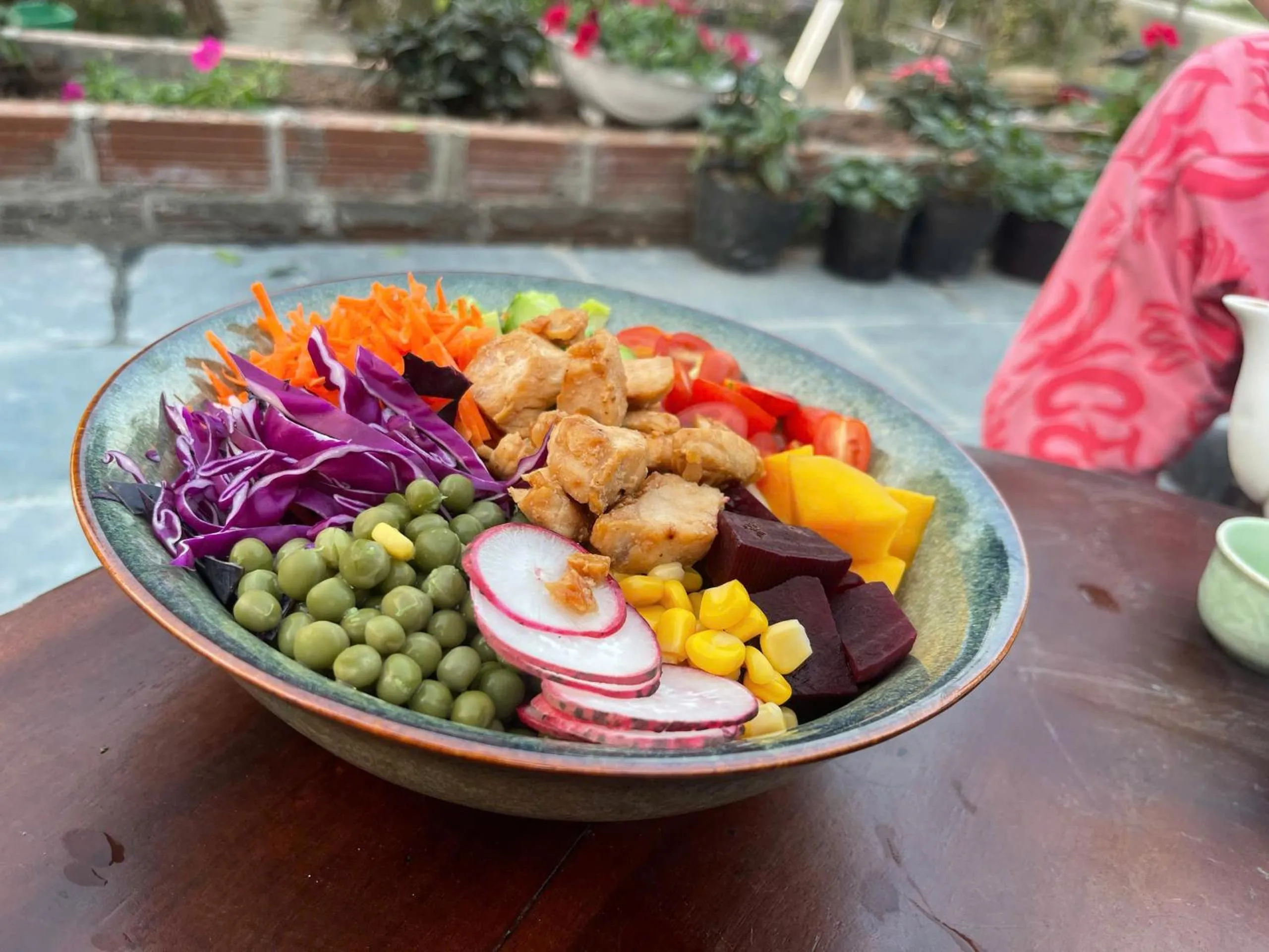 Breakfast in Tam Coc Mountain View Homestay