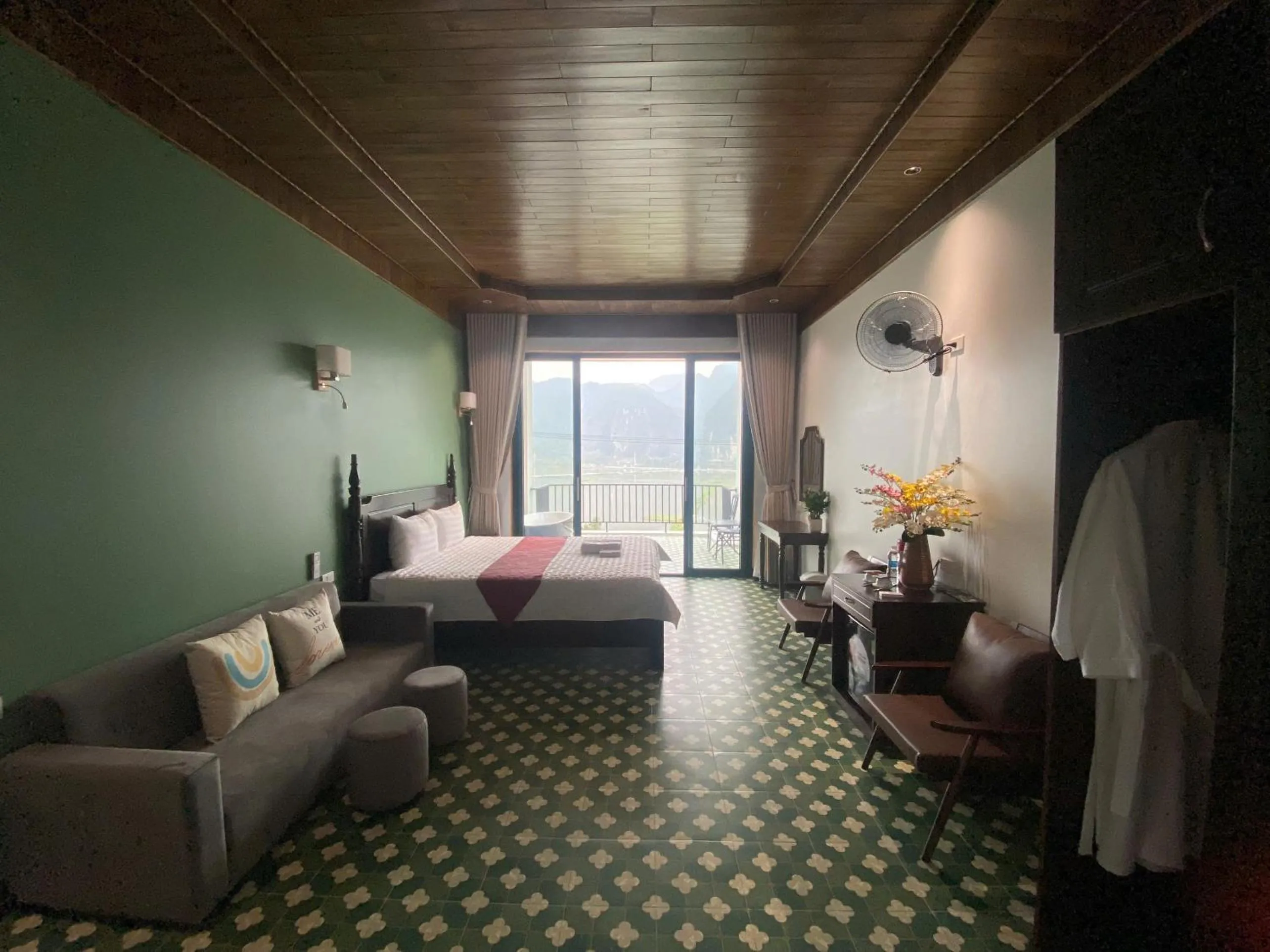 Bed in Tam Coc Mountain View Homestay