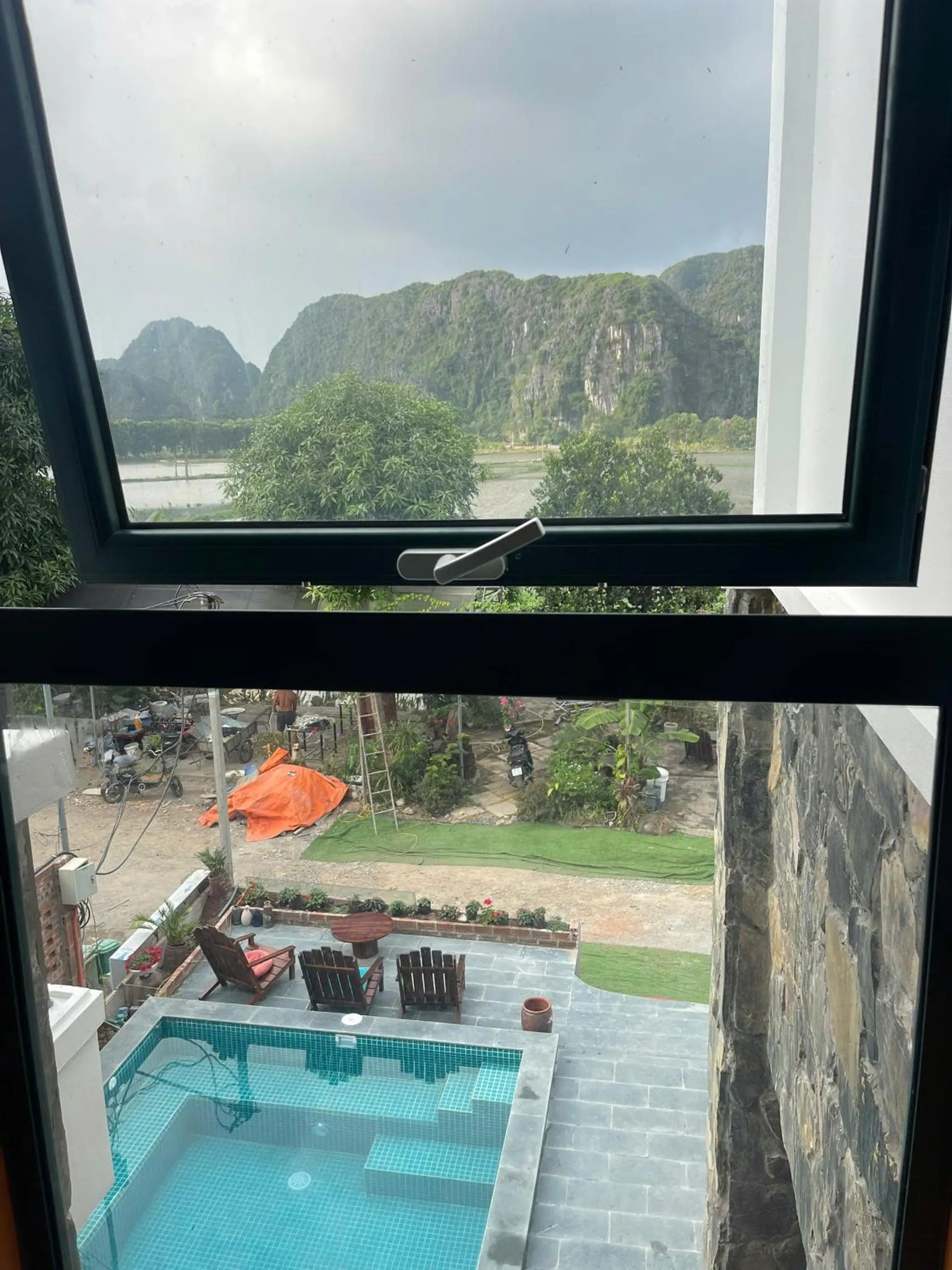 Natural landscape in Tam Coc Mountain View Homestay