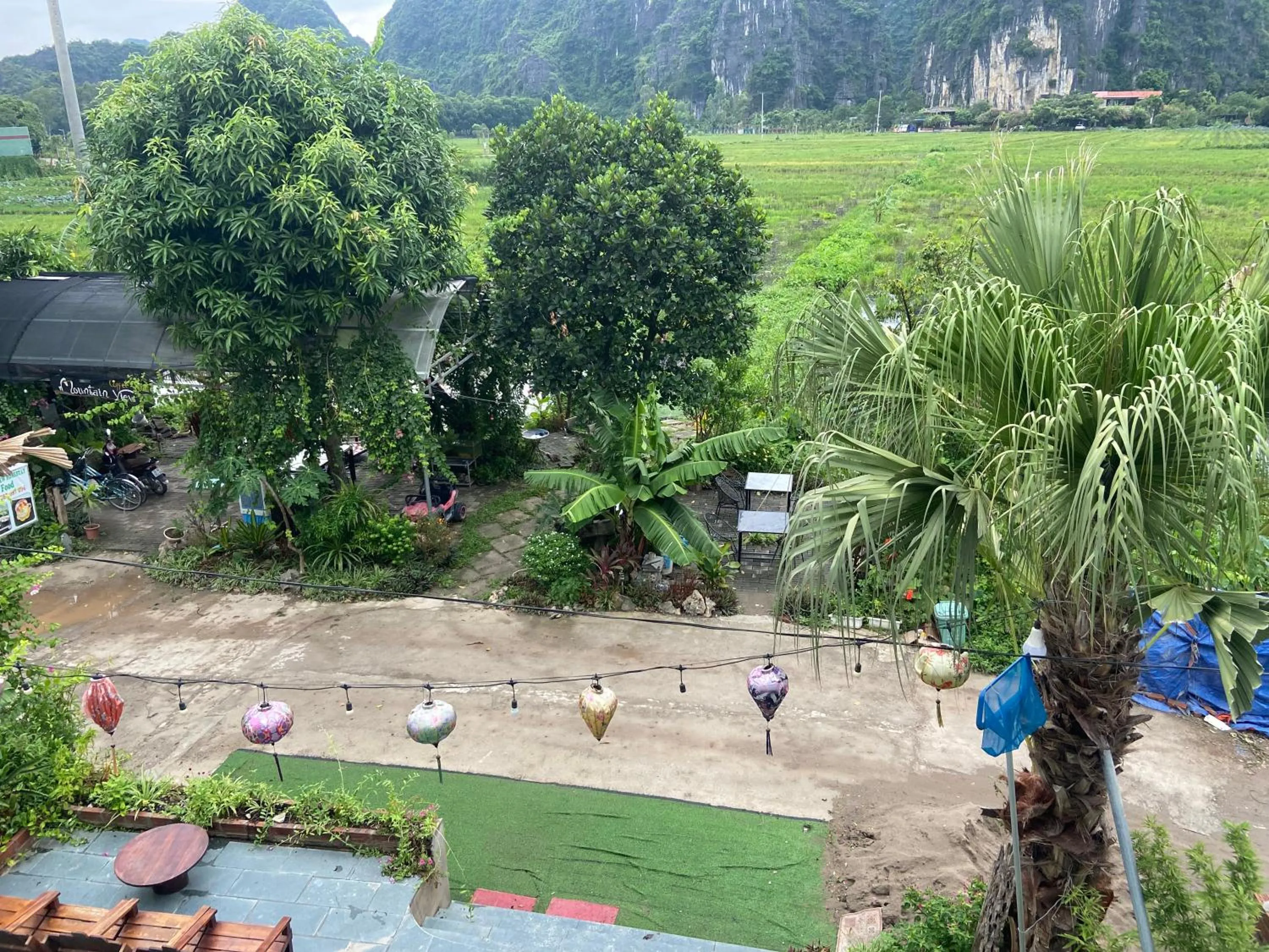 Garden in Tam Coc Mountain View Homestay