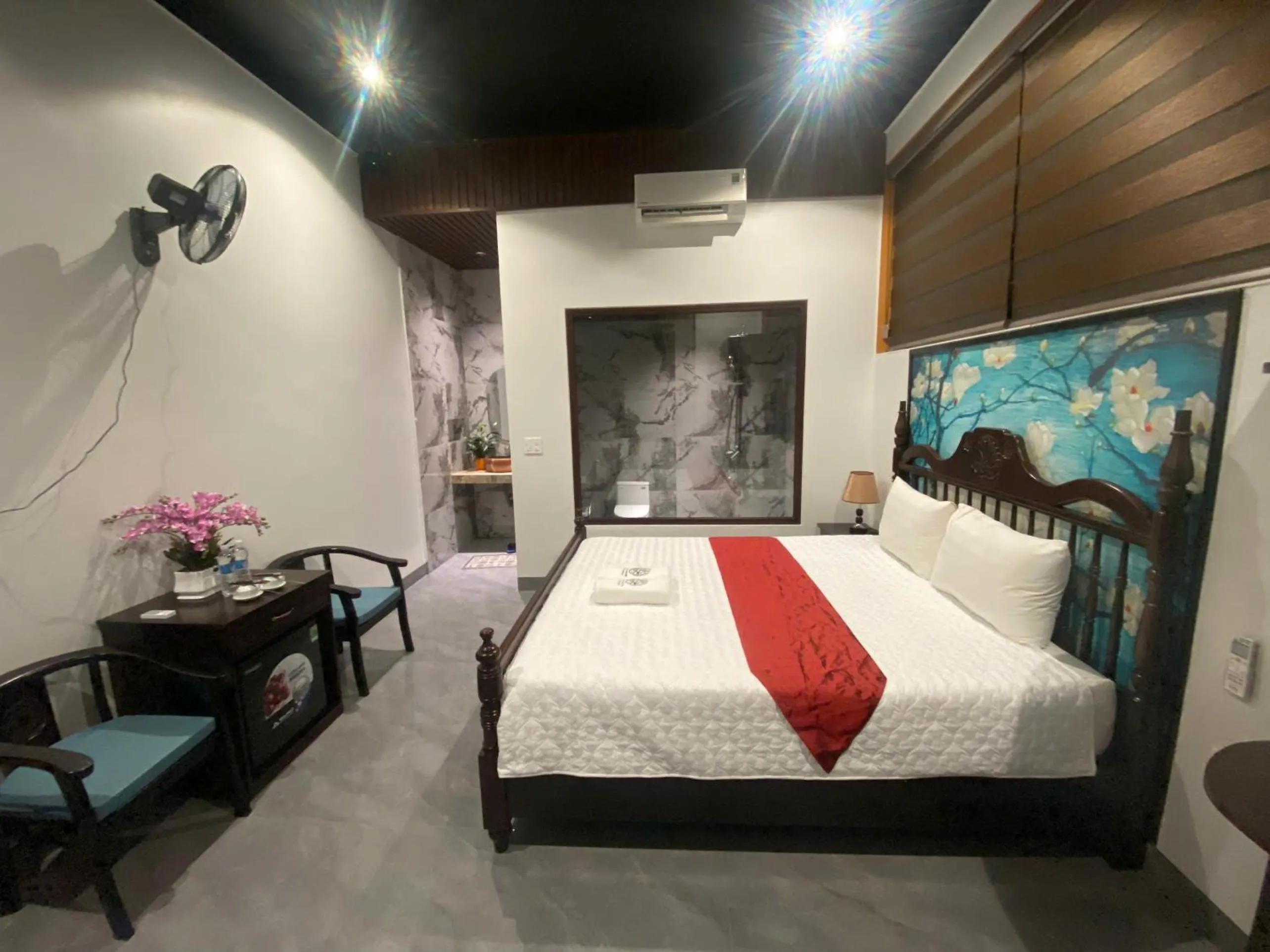 Bedroom, Bed in Tam Coc Mountain View Homestay