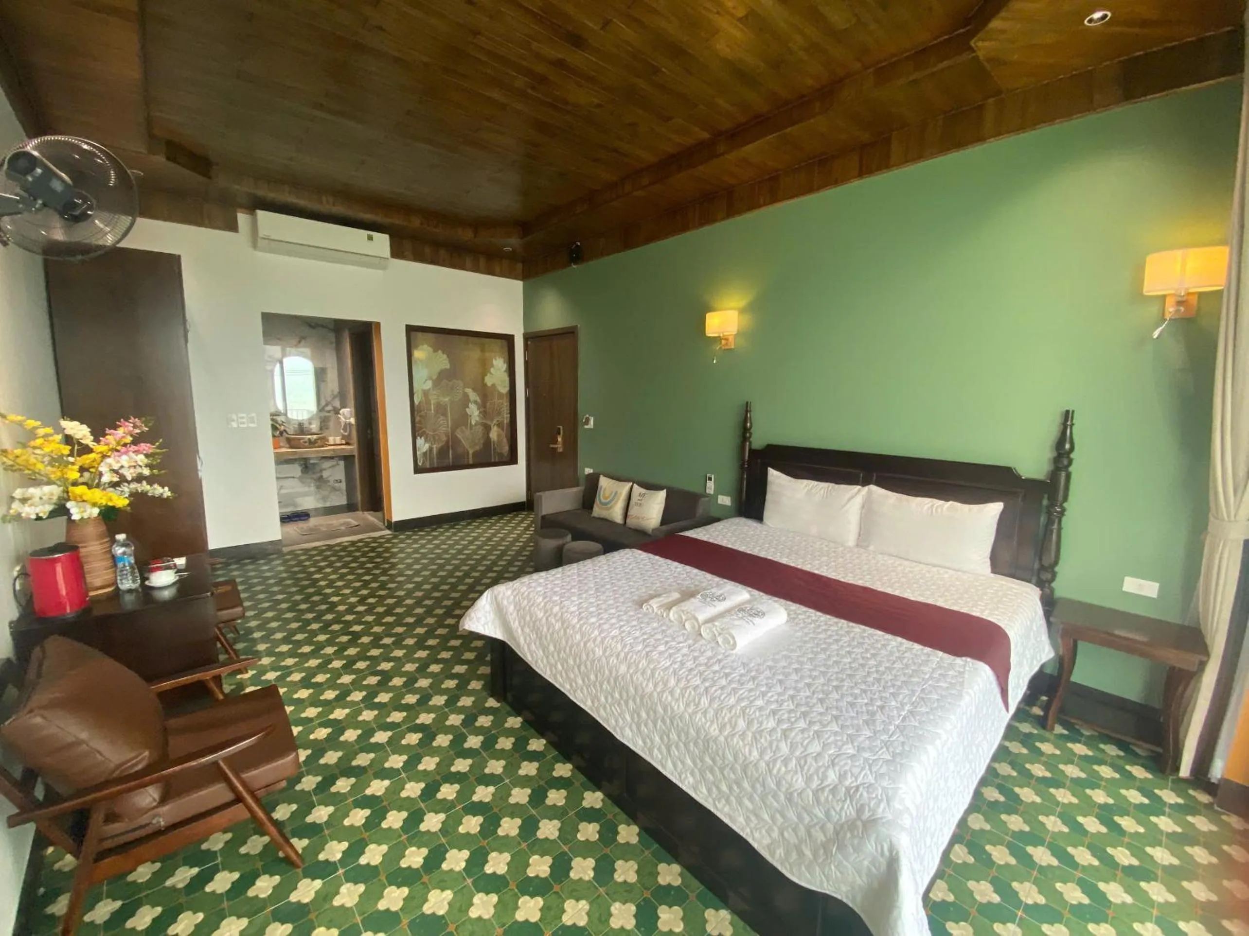 Bed in Tam Coc Mountain View Homestay