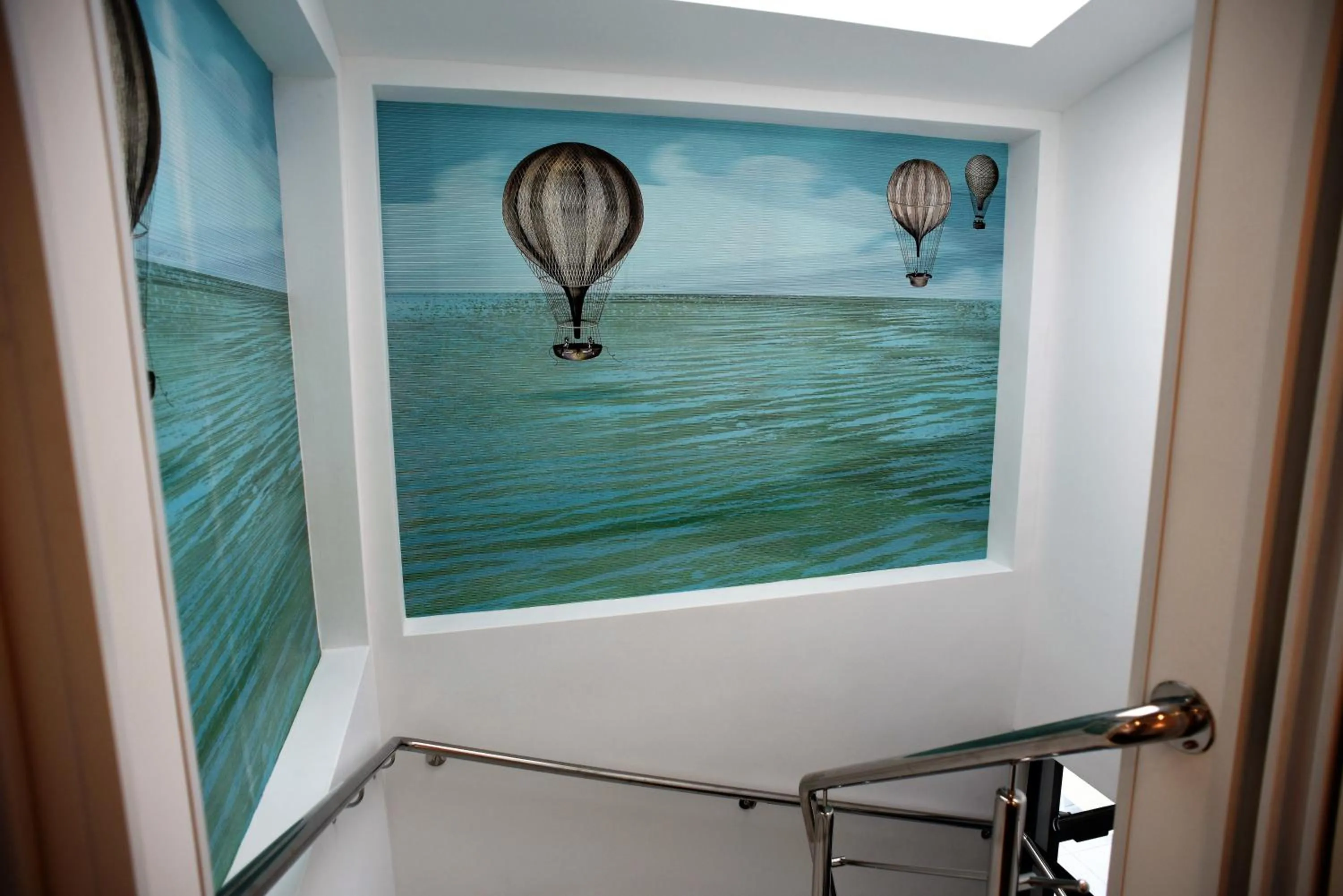 Decorative detail in Hotel Santiny