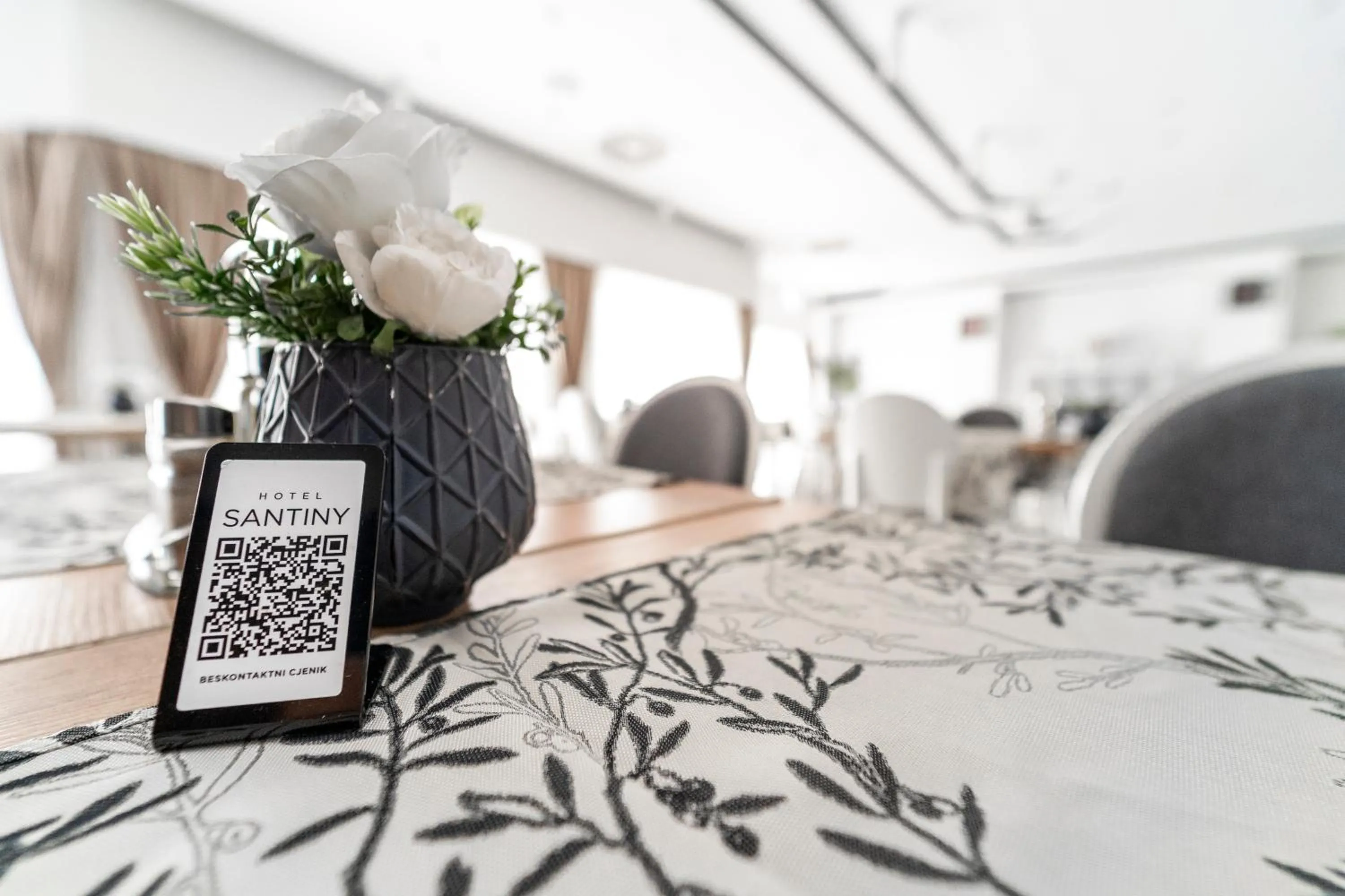 Restaurant/places to eat in Hotel Santiny