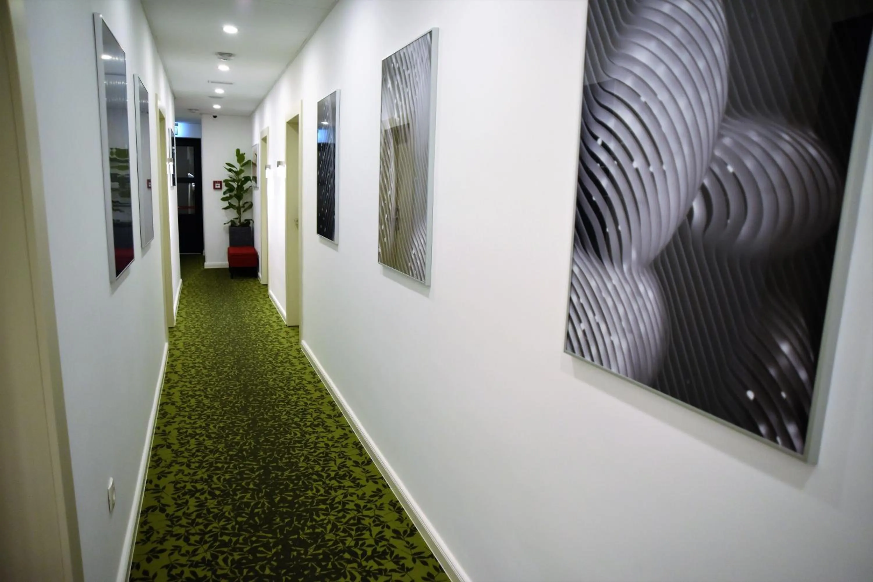 Floor plan in Hotel Santiny