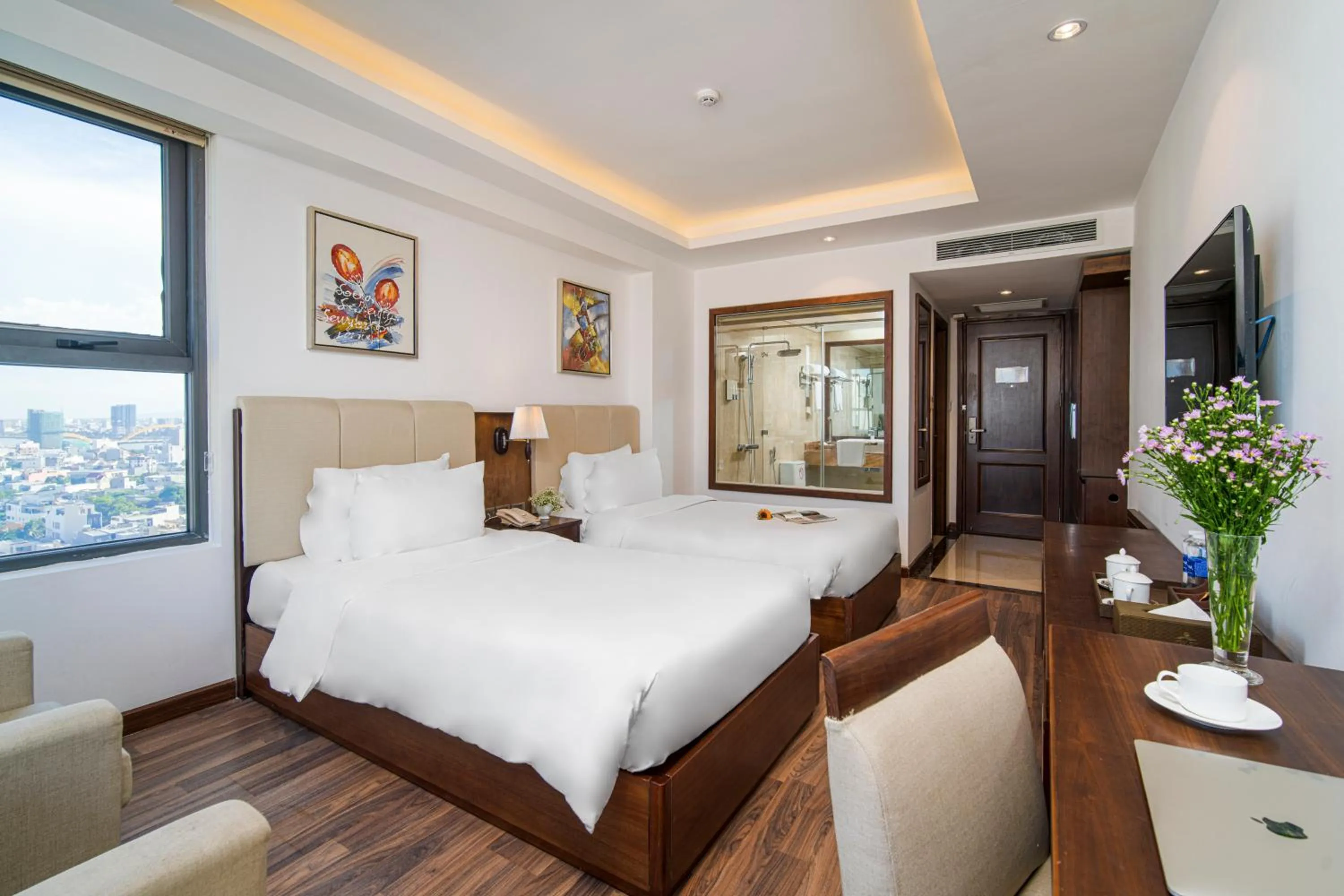 Bed in Luxtery Hotel