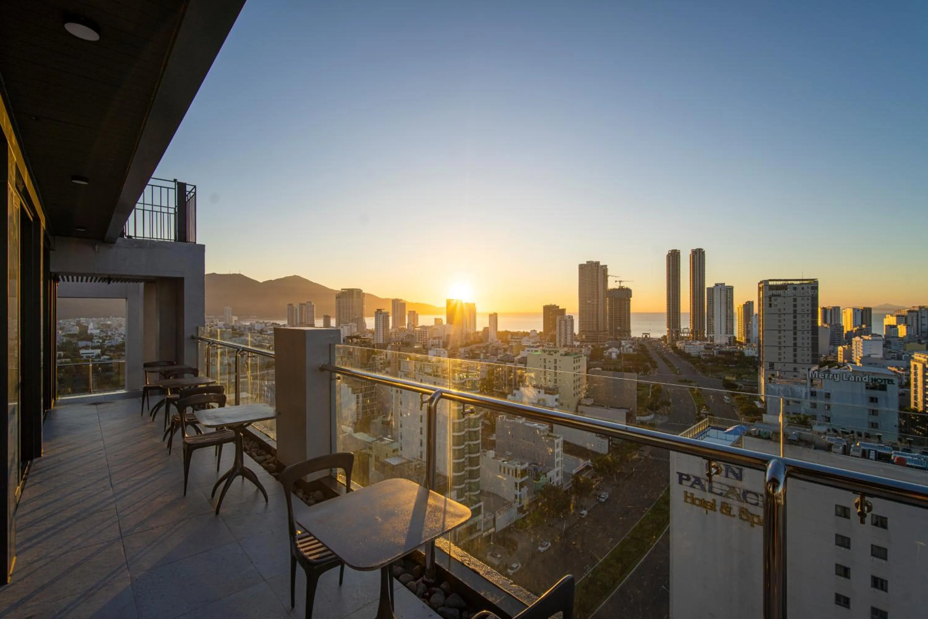 Balcony/Terrace in Luxtery Hotel